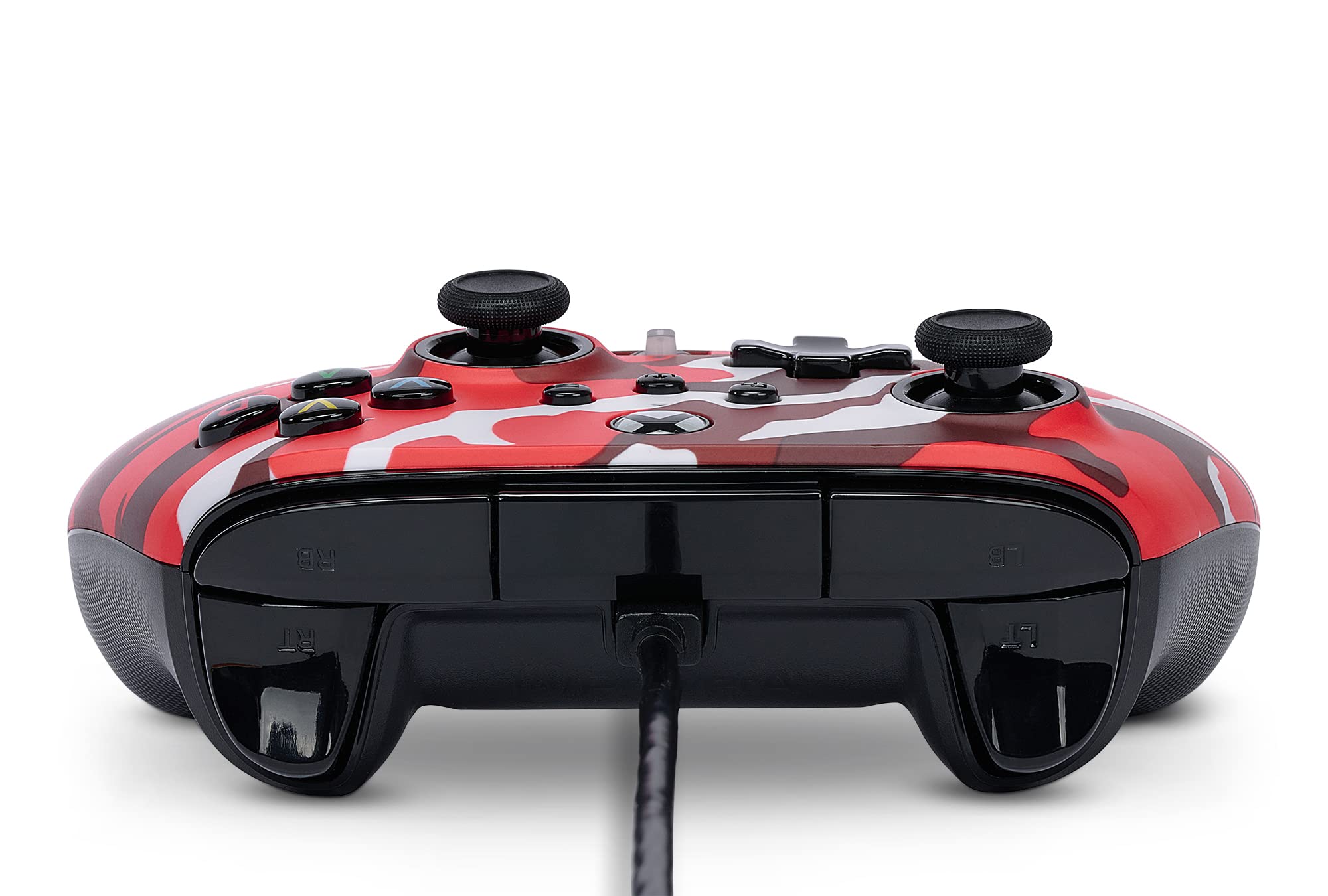 PowerA Enhanced Wired Controller (Red Camo) - (XSX) Xbox Series X Video Games PowerA   