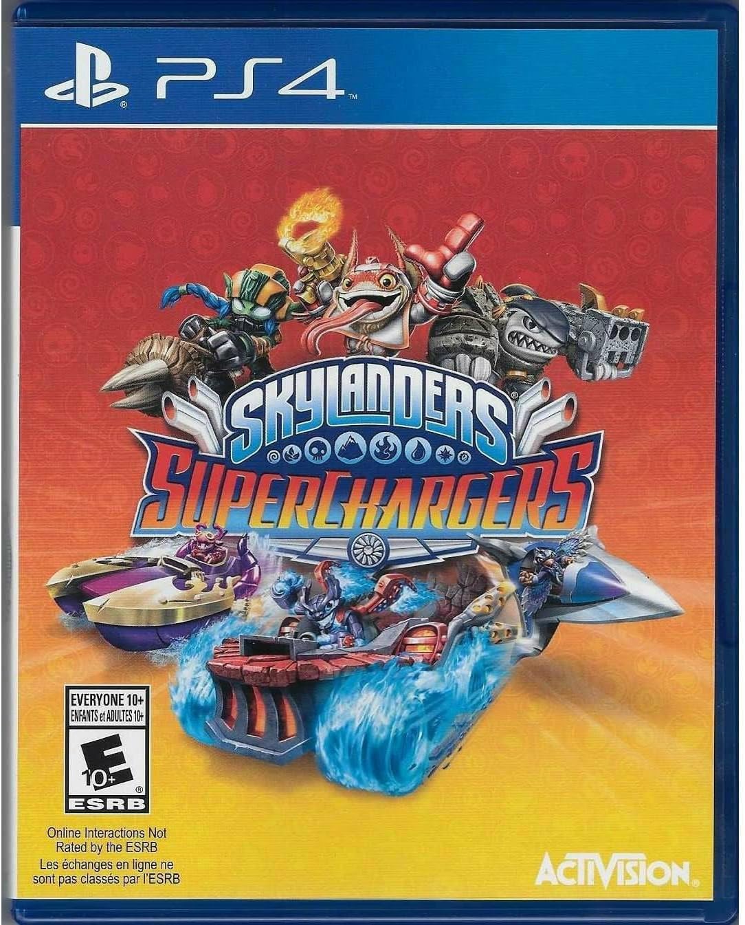 Skylanders SuperChargers (Game Only) - (PS4) PlayStation 4 [Pre-Owned] Video Games Activision   