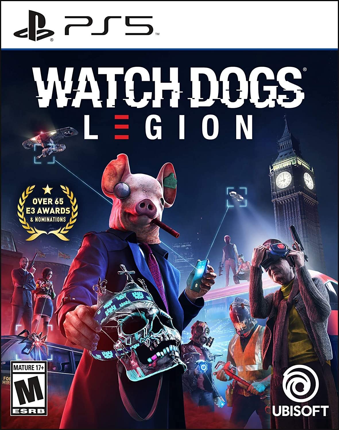 Watch Dogs: Legion - (PS5) PlayStation 5 [Pre-Owned] Video Games Ubisoft   