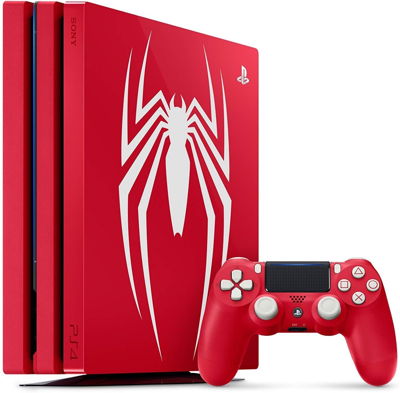 SONY PlayStation 4 Pro 1TB Limited Edition Console (Marvel's Spider-Man Bundle) - (PS4) PlayStation 4 [Pre-Owned] Consoles Sony   