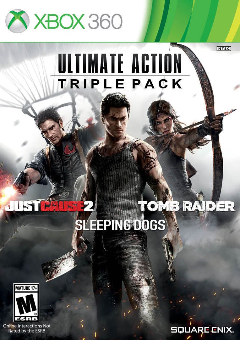 Ultimate Action Triple Pack - Xbox 360 Video Games Square Enix   