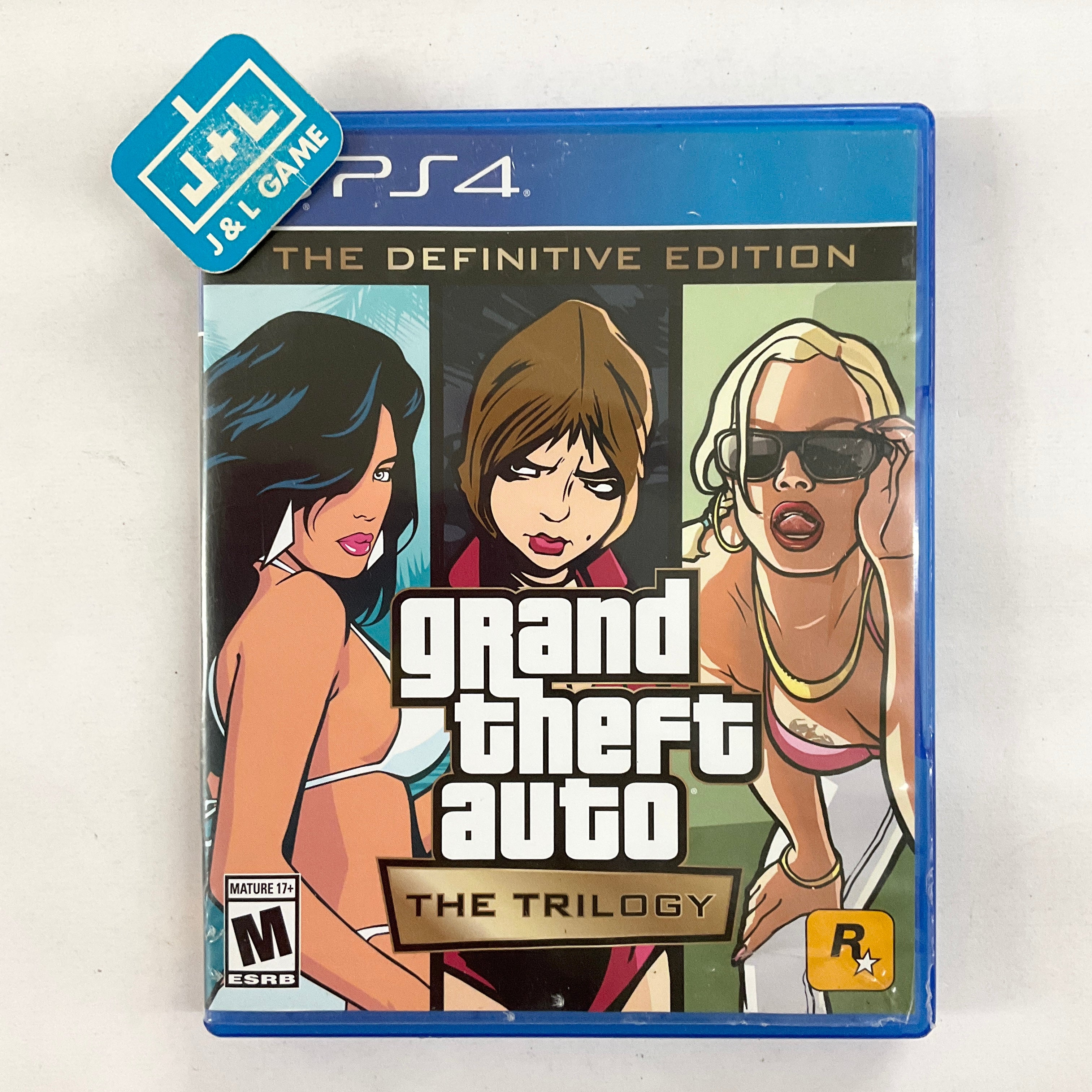 Grand Theft Auto: The Trilogy- The Definitive Edition - (PS4) PlayStation 4 [Pre-Owned] Video Games Rockstar Games   