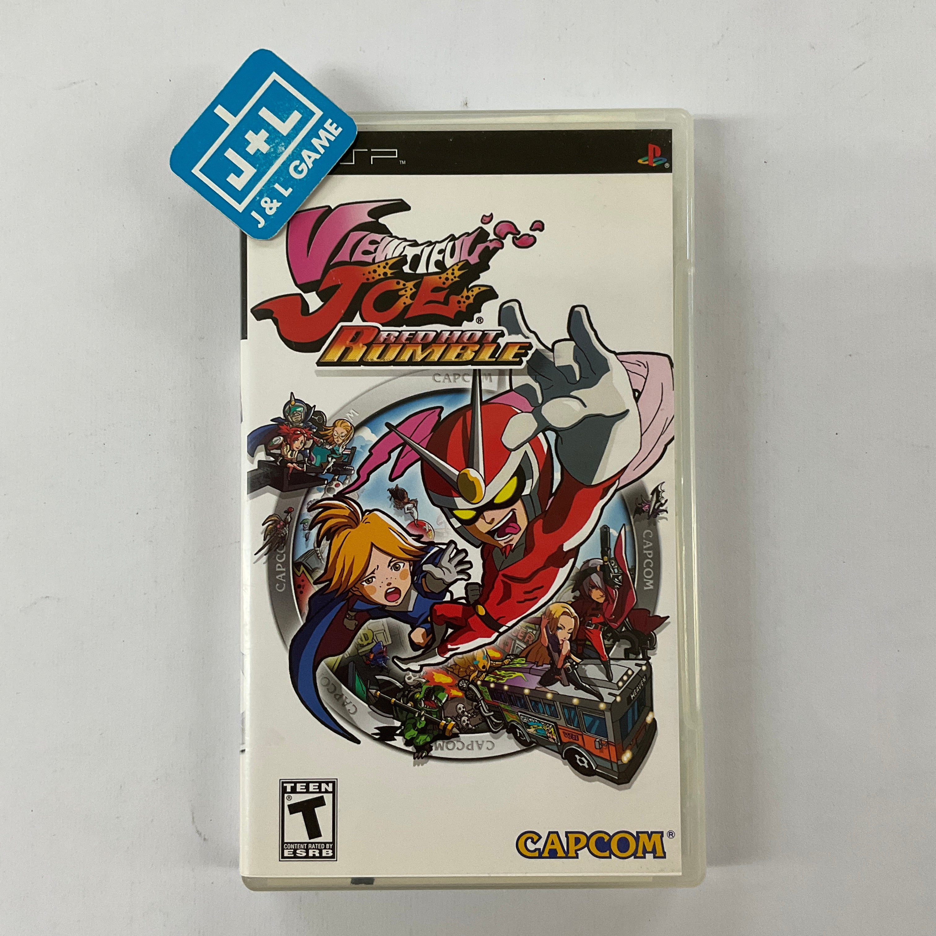 Viewtiful Joe Red Hot Rumble - Sony PSP [Pre-Owned] Video Games Capcom   