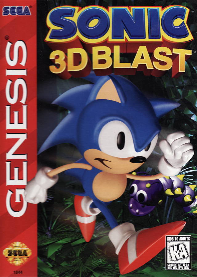 Sonic 3D Blast - (SG) SEGA Genesis [Pre-Owned] Video Games Sega   