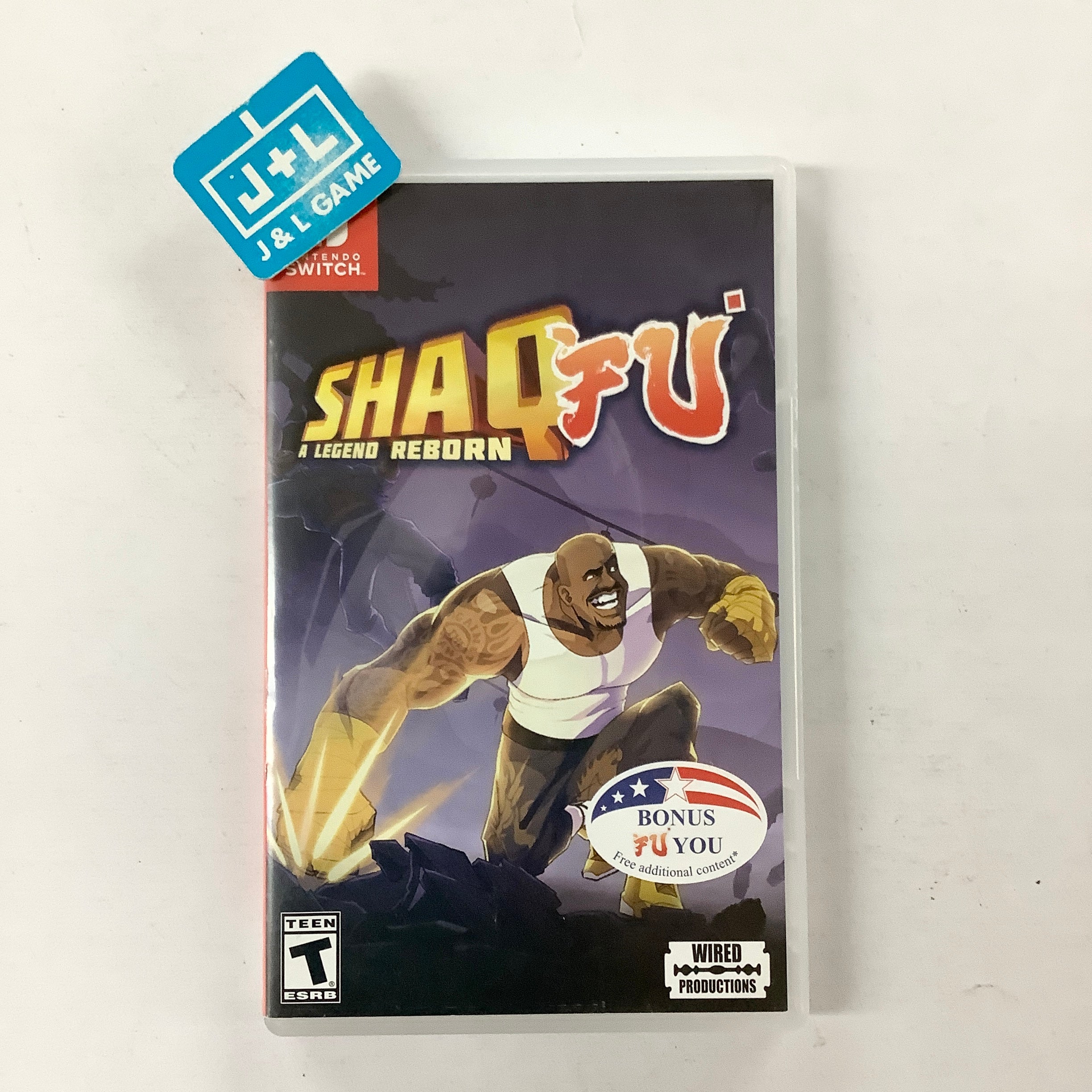 Shaq Fu: A Legend Reborn - (NSW) Nintendo Switch [Pre-Owned] Video Games Wired Productions   