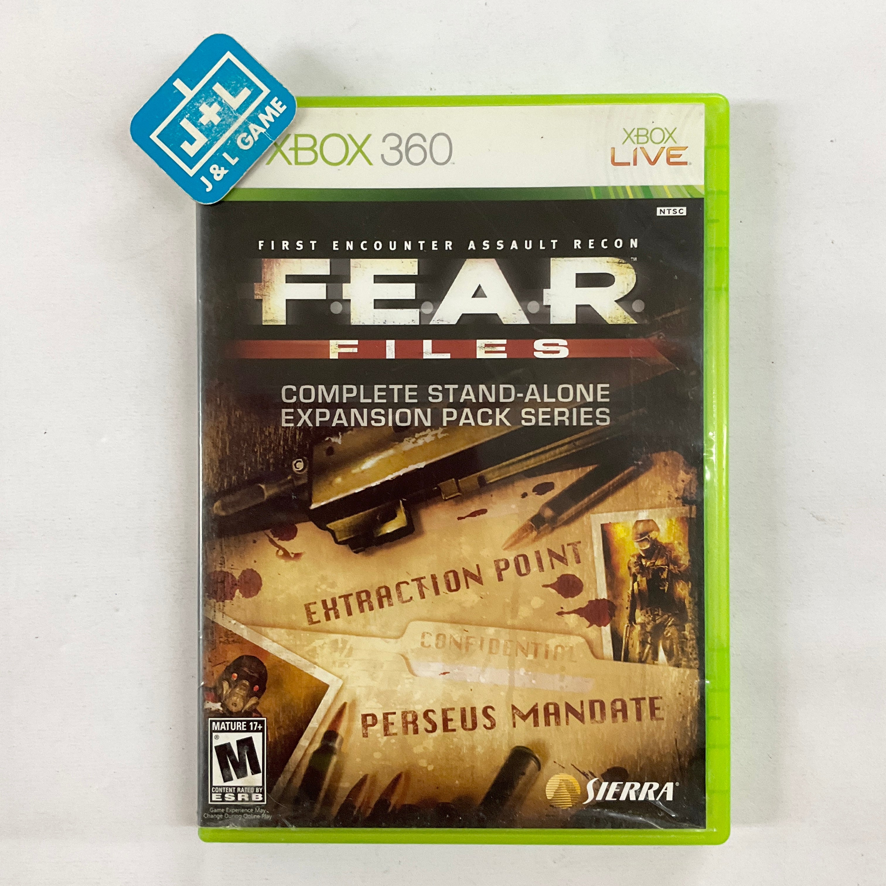 F.E.A.R. Files - Xbox 360 [Pre-Owned] Video Games Sierra Entertainment   