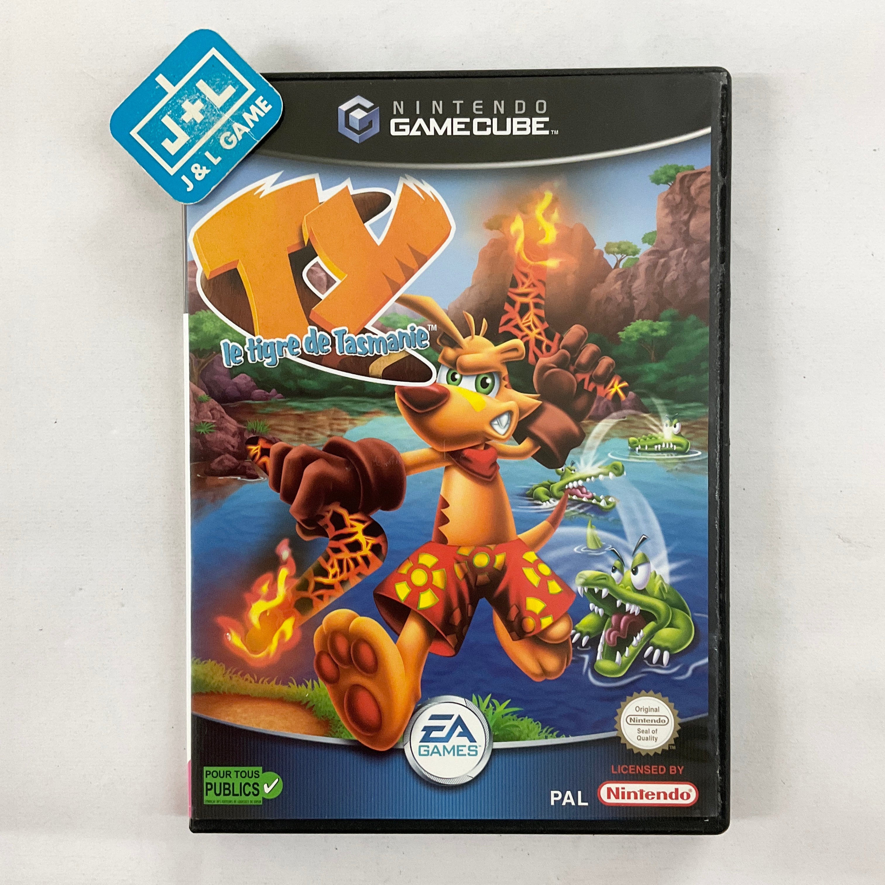 Ty the Tasmanian Tiger - (GC) GameCube [Pre-Owned] (European Import) Video Games EA Games   