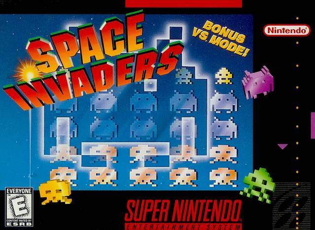 Space Invaders - (SNES) Super Nintendo [Pre-Owned] Video Games Electro Brain   