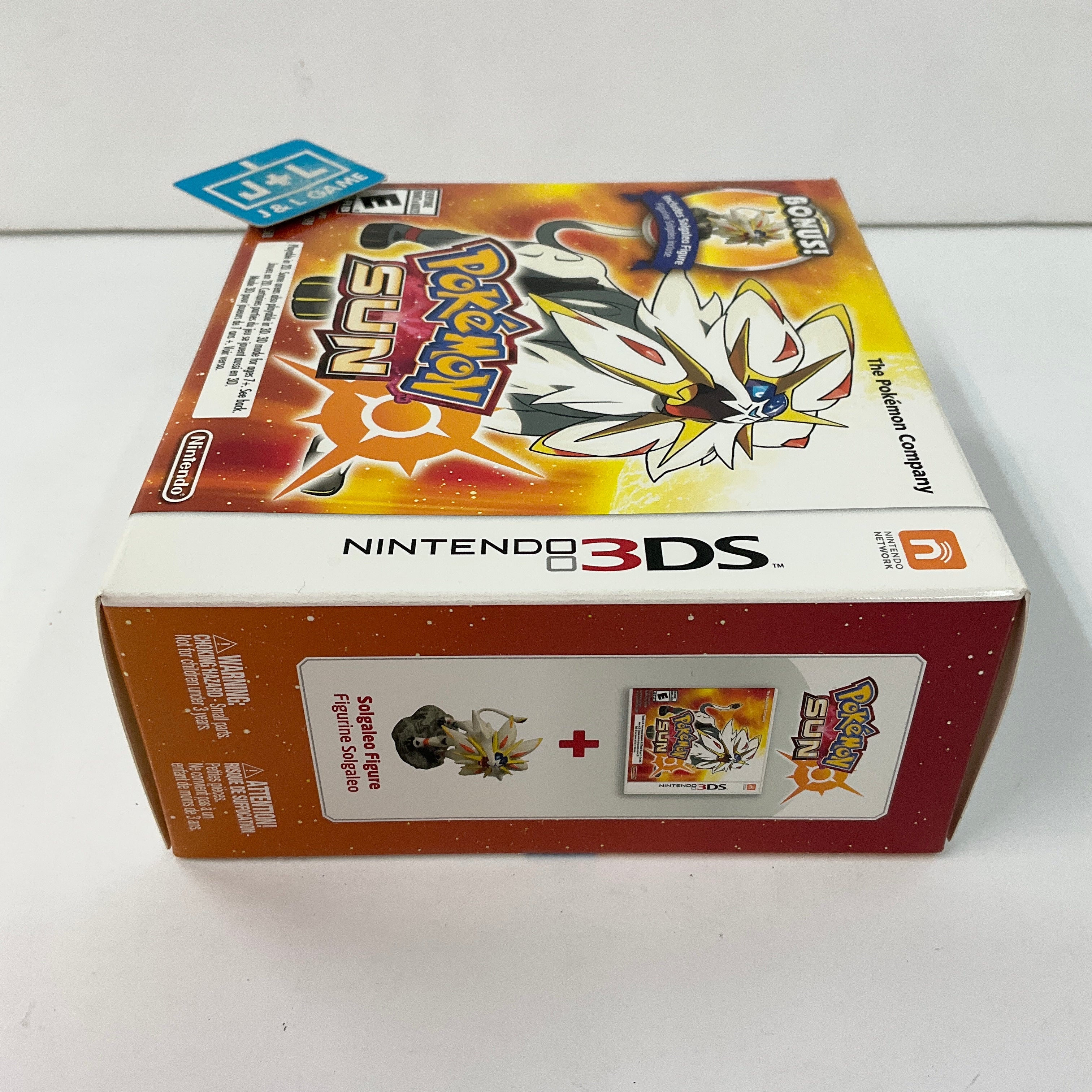 Pokemon Sun (Bonus Solgaleo Figure) - Nintendo 3DS Video Games Nintendo   