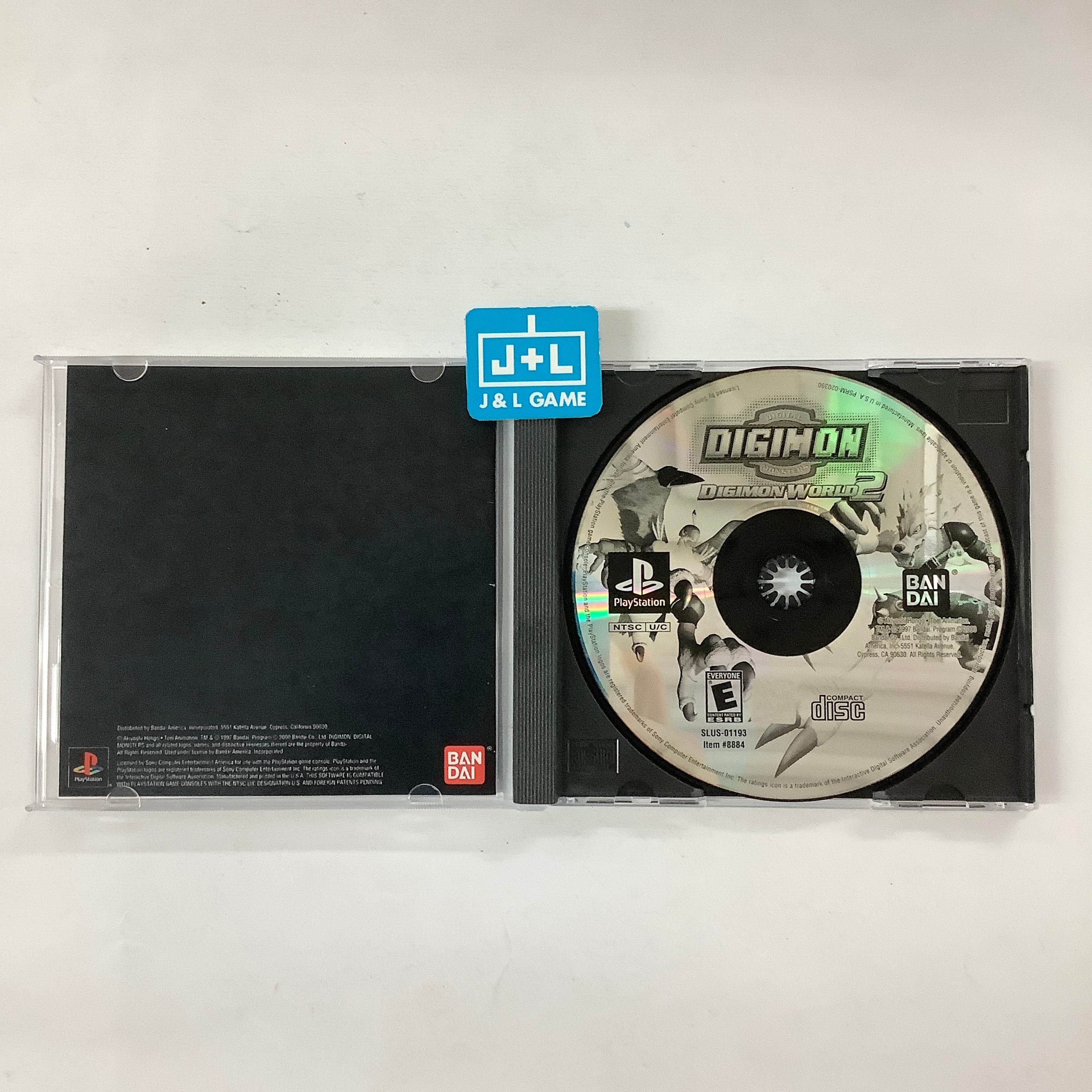 Digimon World 2 - (PS1) PlayStation 1 [Pre-Owned] Video Games Bandai   