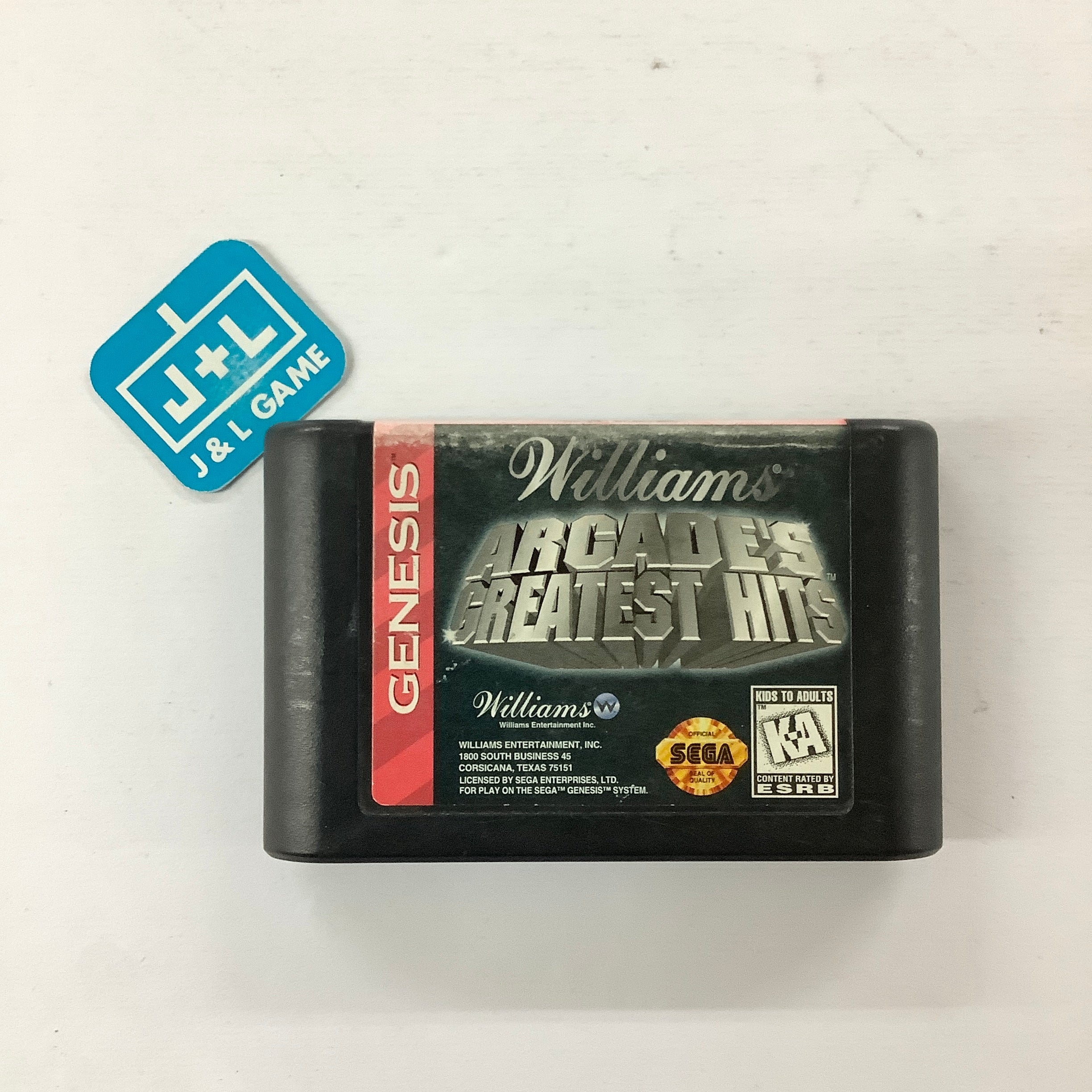 Williams Arcade's Greatest Hits - (SG) SEGA Genesis [Pre-Owned] Video Games Williams   