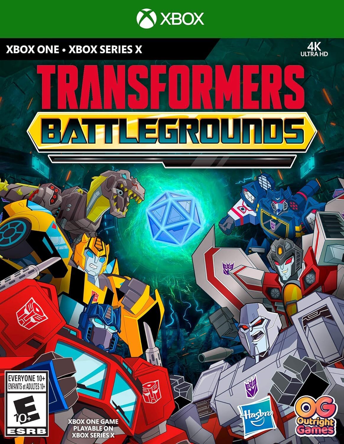 Transformers: Battlegrounds- (XSX) Xbox Series X [Pre-Owned] Video Games Outright Games   