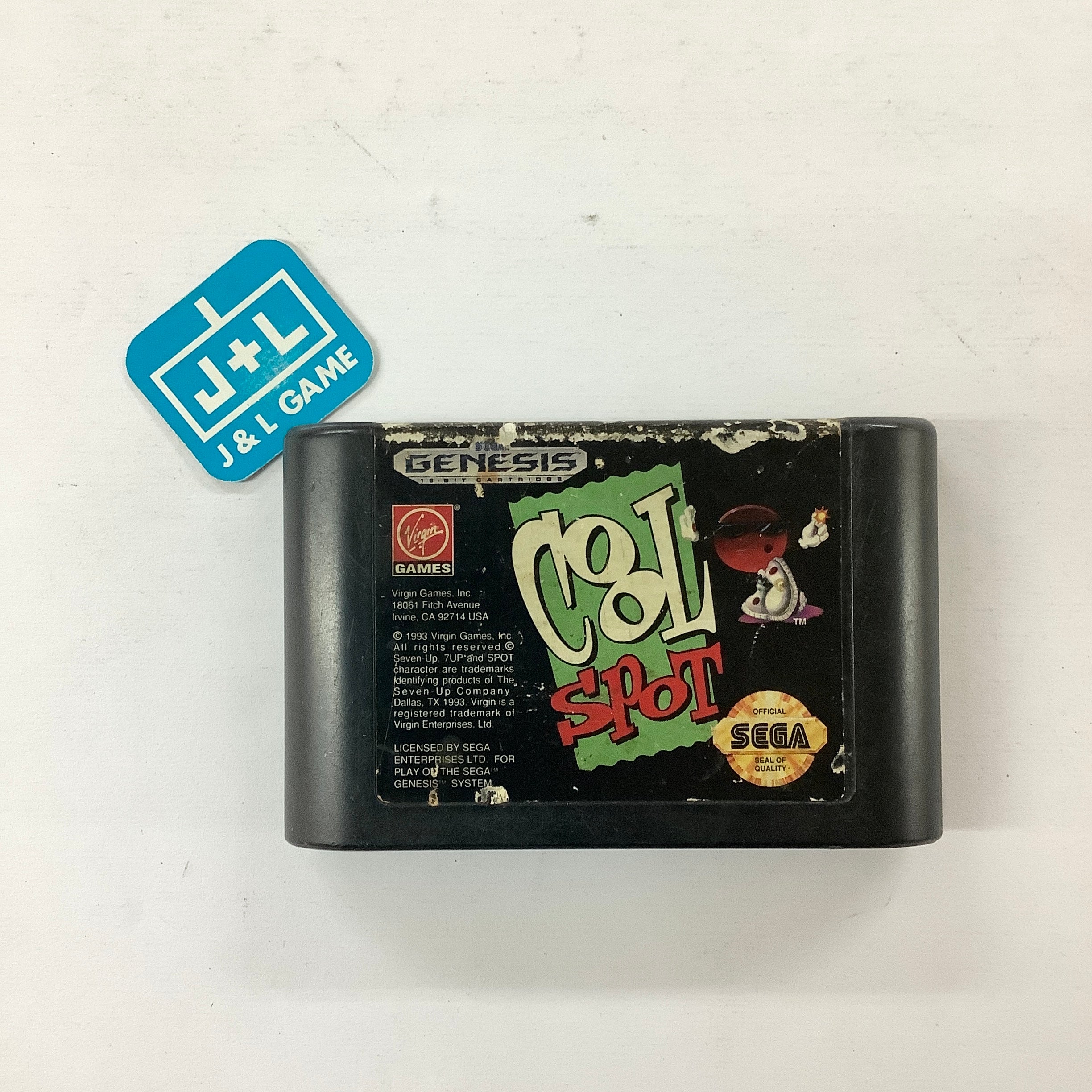 Cool Spot - (SG) SEGA Genesis [Pre-Owned] Video Games Virgin Interactive   