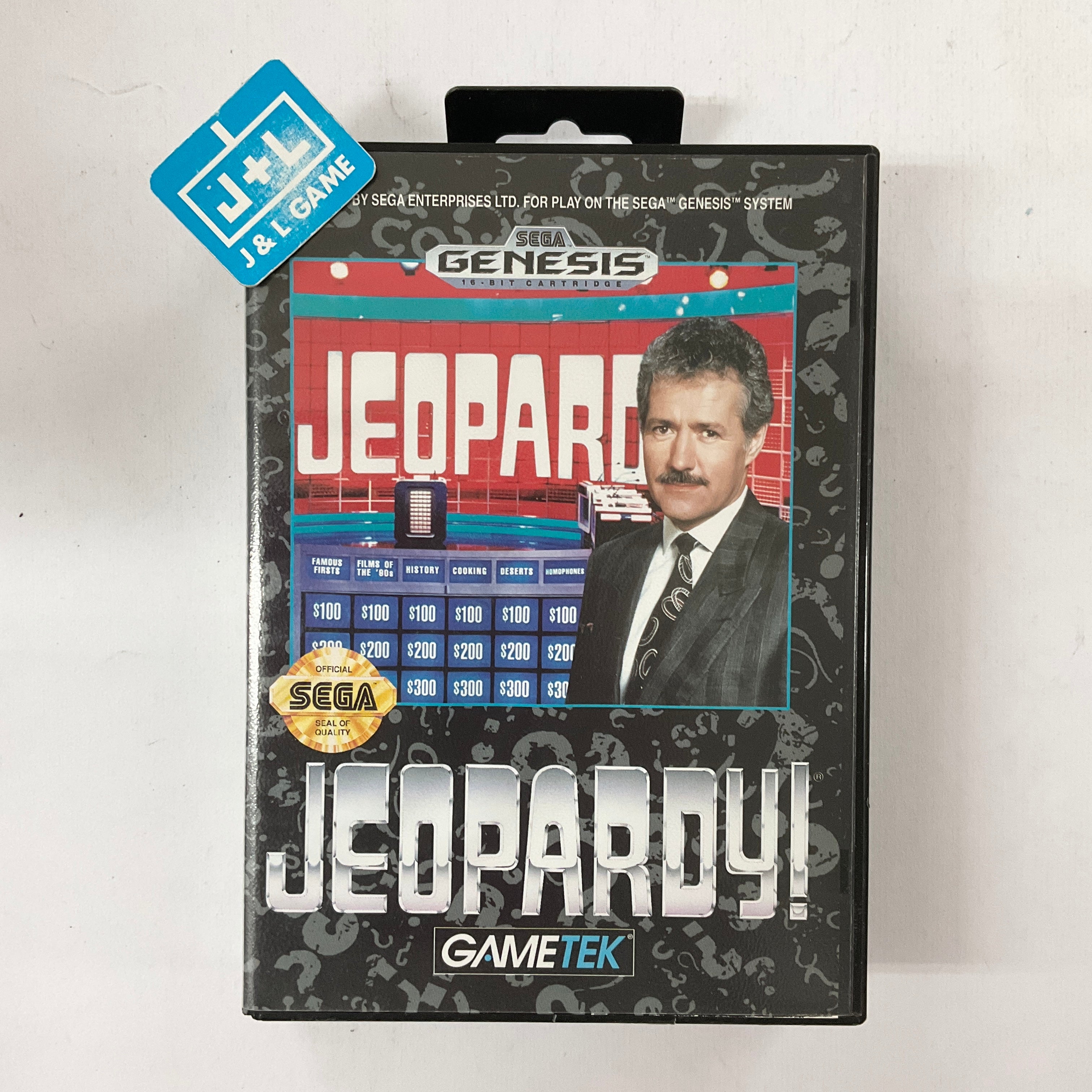 Jeopardy! - (SG) SEGA Genesis [Pre-Owned] Video Games GameTek   