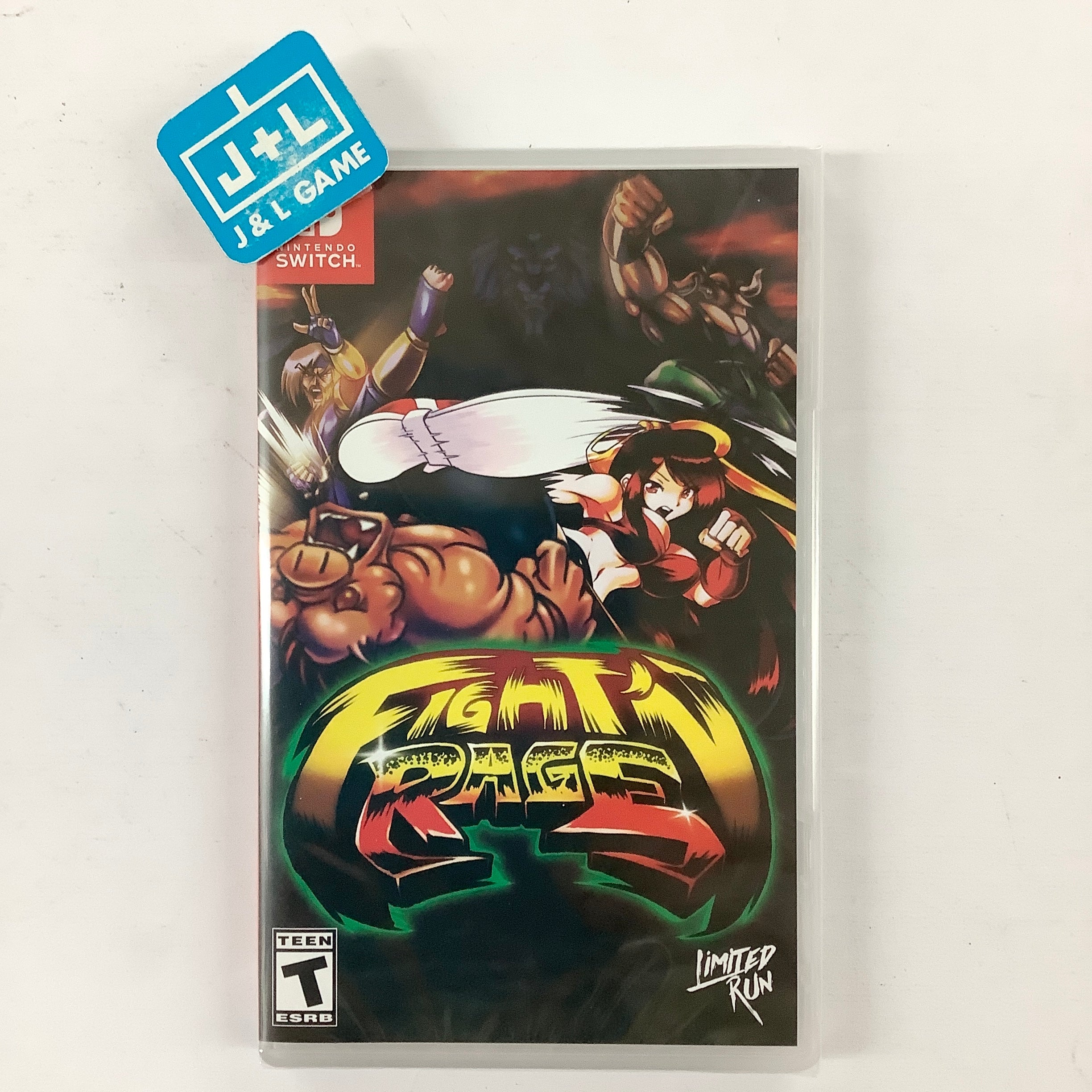 Fight’N Rage (Limited Run #093) - (NSW) Nintendo Switch Video Games Limited Run Games   