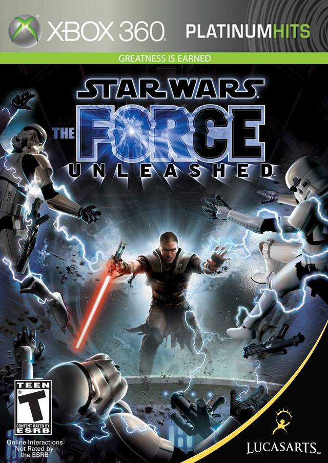 Star Wars The Force Unleashed (Platinum Hits) - Xbox 360 [Pre-Owned] Video Games LucasArts   