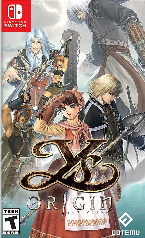 Ys Origin (Alt. Cover) - (NSW) Nintendo Switch Video Games Clear River Games   