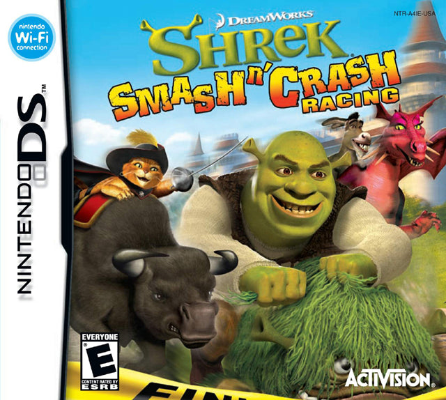 Shrek Smash n' Crash Racing - (NDS) Nintendo DS [Pre-Owned] Video Games Activision   