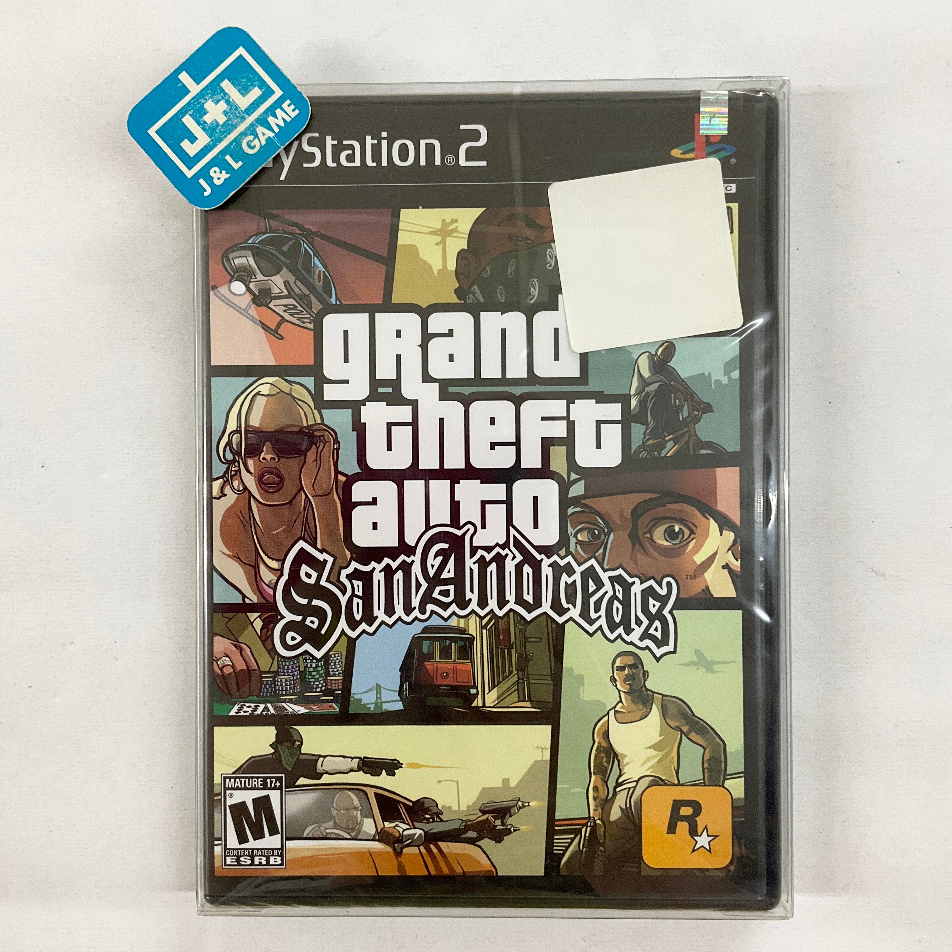 Grand Theft Auto: San Andreas - (PS2) PlayStation 2 Video Games Rockstar Games   