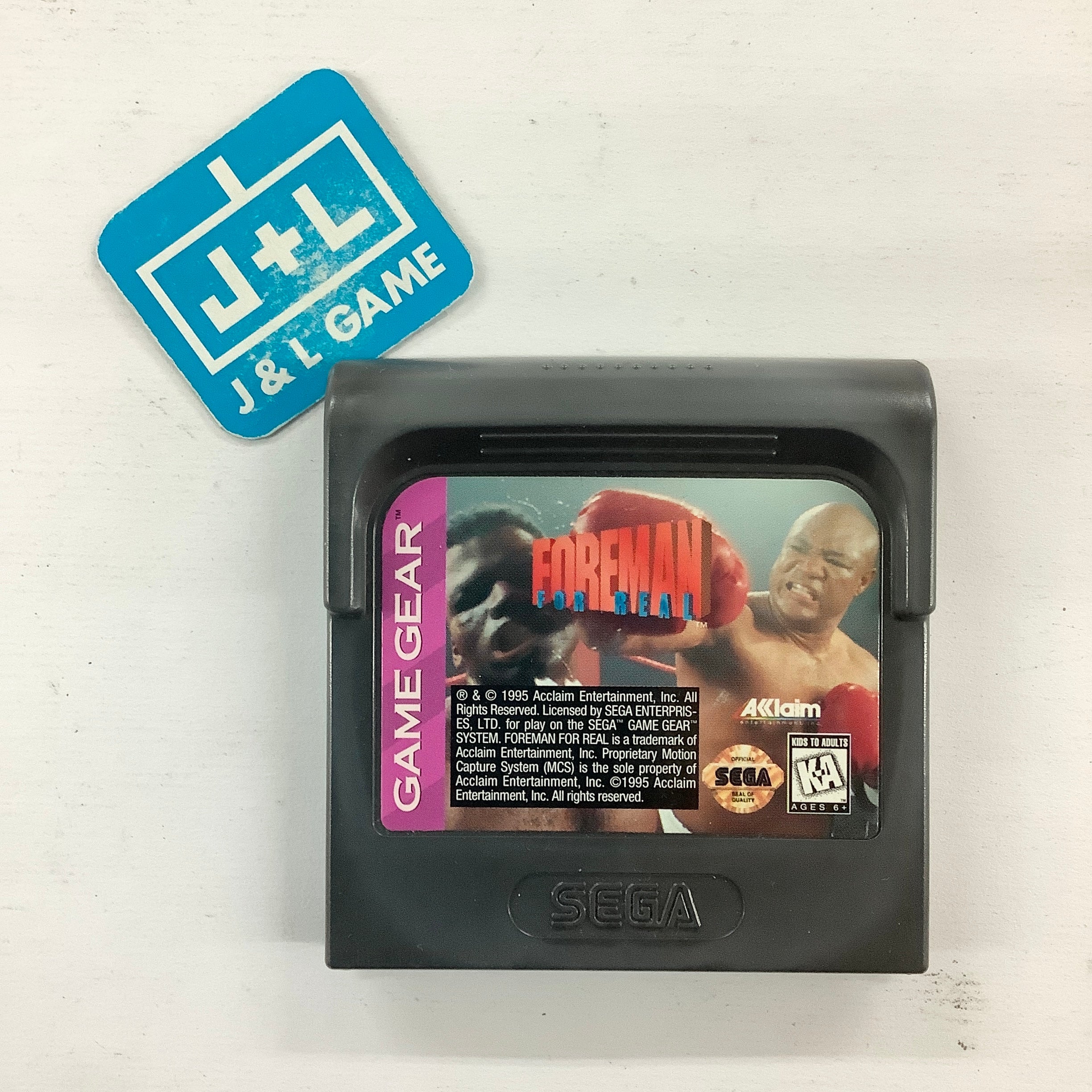 Foreman For Real - (SGG) SEGA GameGear [Pre-Owned] Video Games Acclaim   