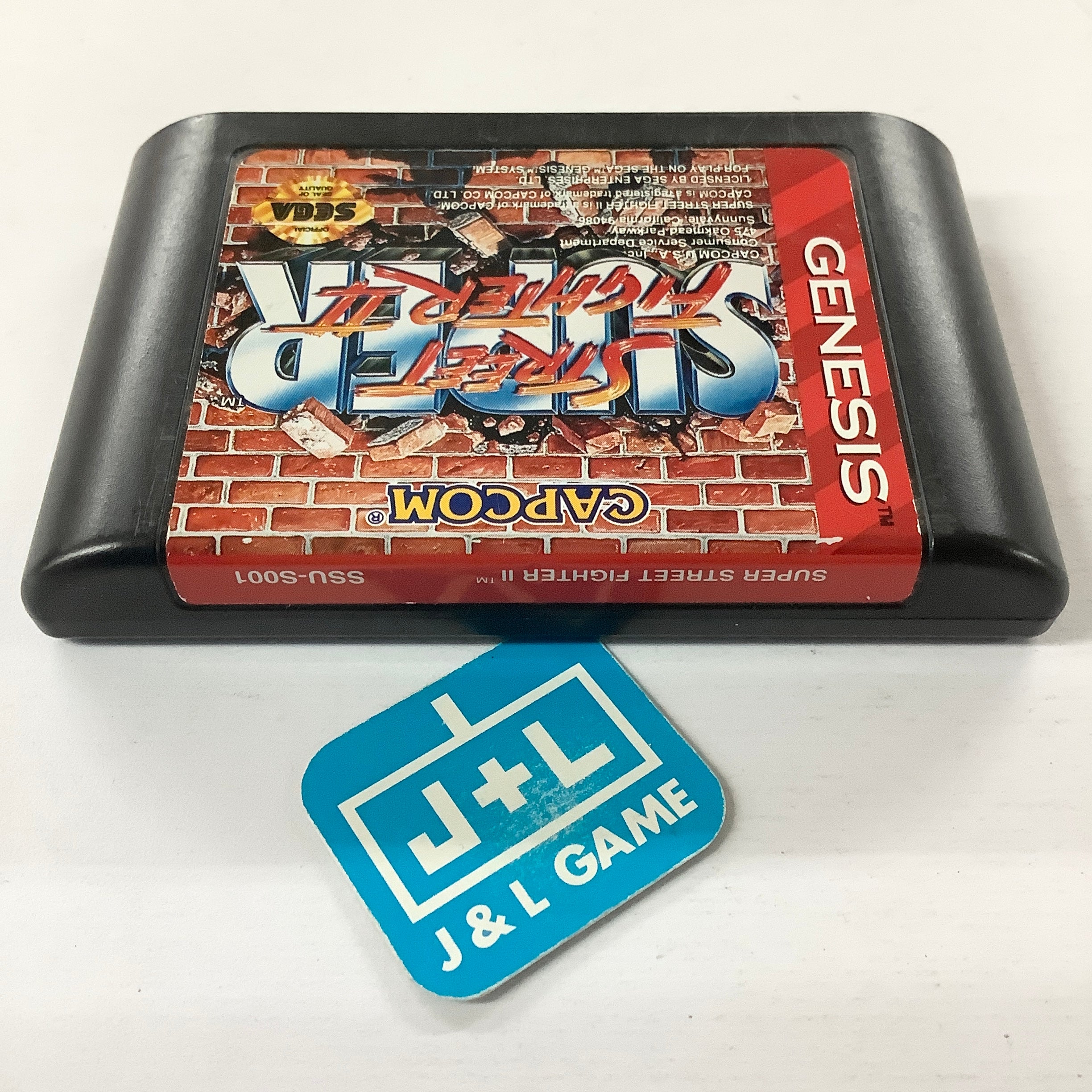 Super Street Fighter II - SEGA Genesis [Pre-Owned] Video Games Capcom   