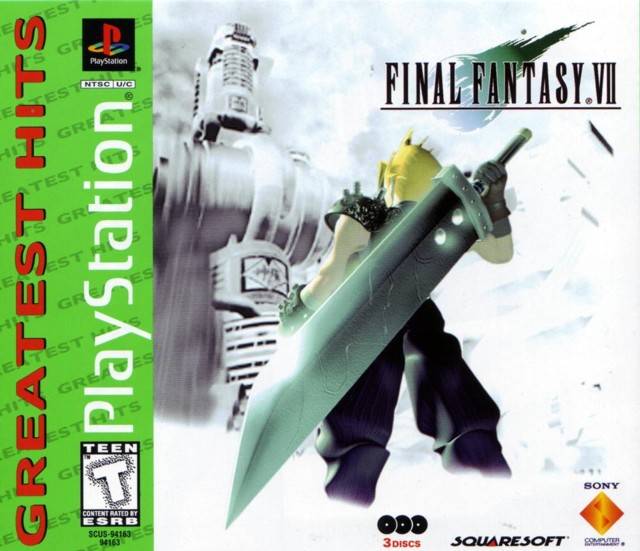 Final Fantasy VII (Greatest Hits) - (PS1) PlayStation 1 [Pre-Owned] Video Games SCEA   