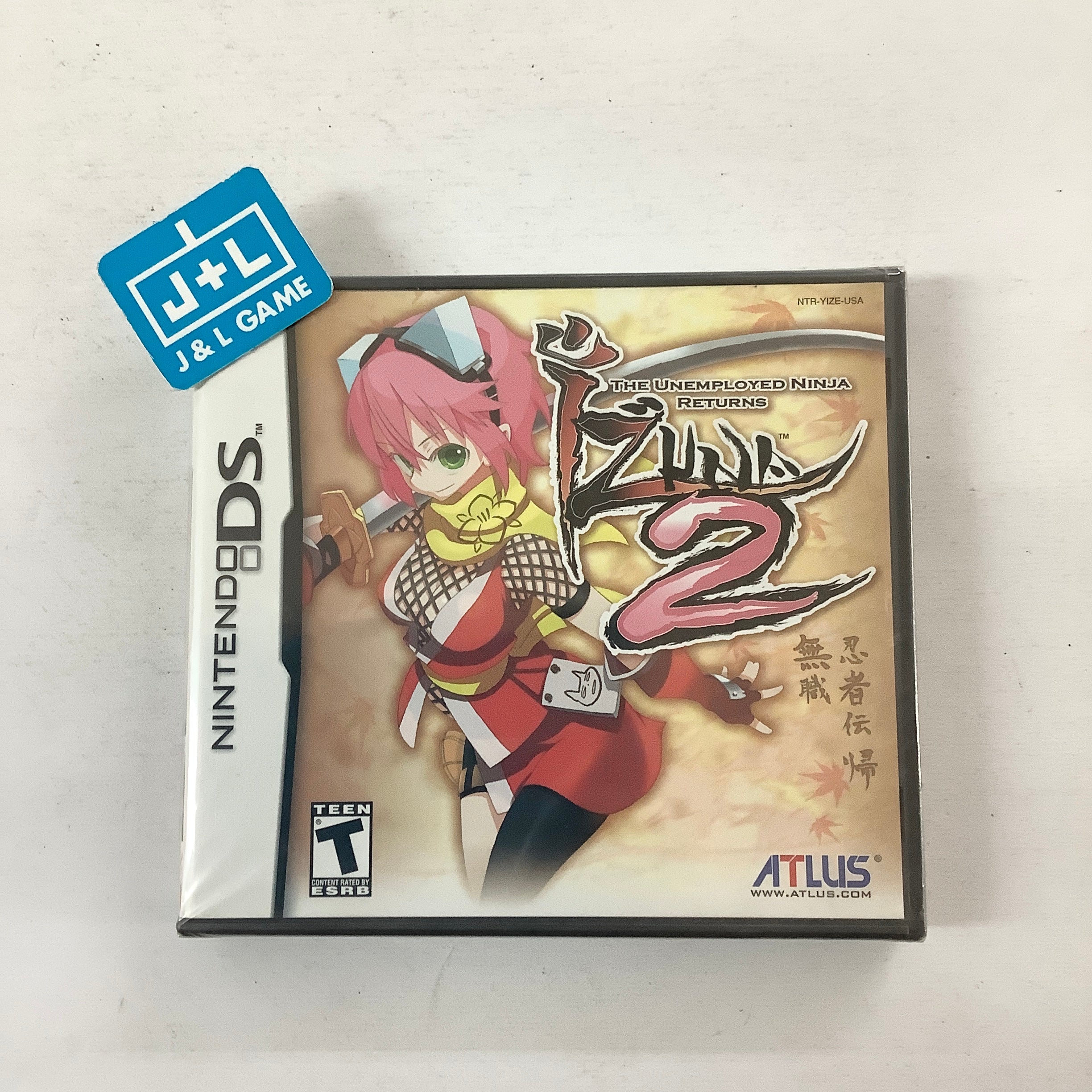 Izuna 2: The Unemployed Ninja Returns - (NDS) Nintendo DS Video Games Atlus   