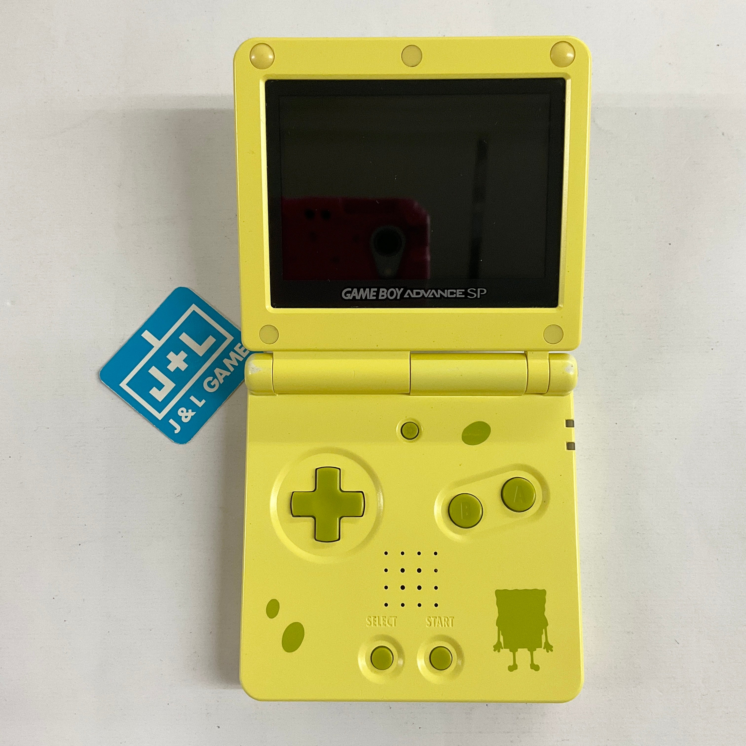 Nintendo Game Boy Advance SP Console AGS - 101 (SpongeBob SquarePants) - (GBA) Game Boy Advance SP [Pre-Owned] Consoles Nintendo   