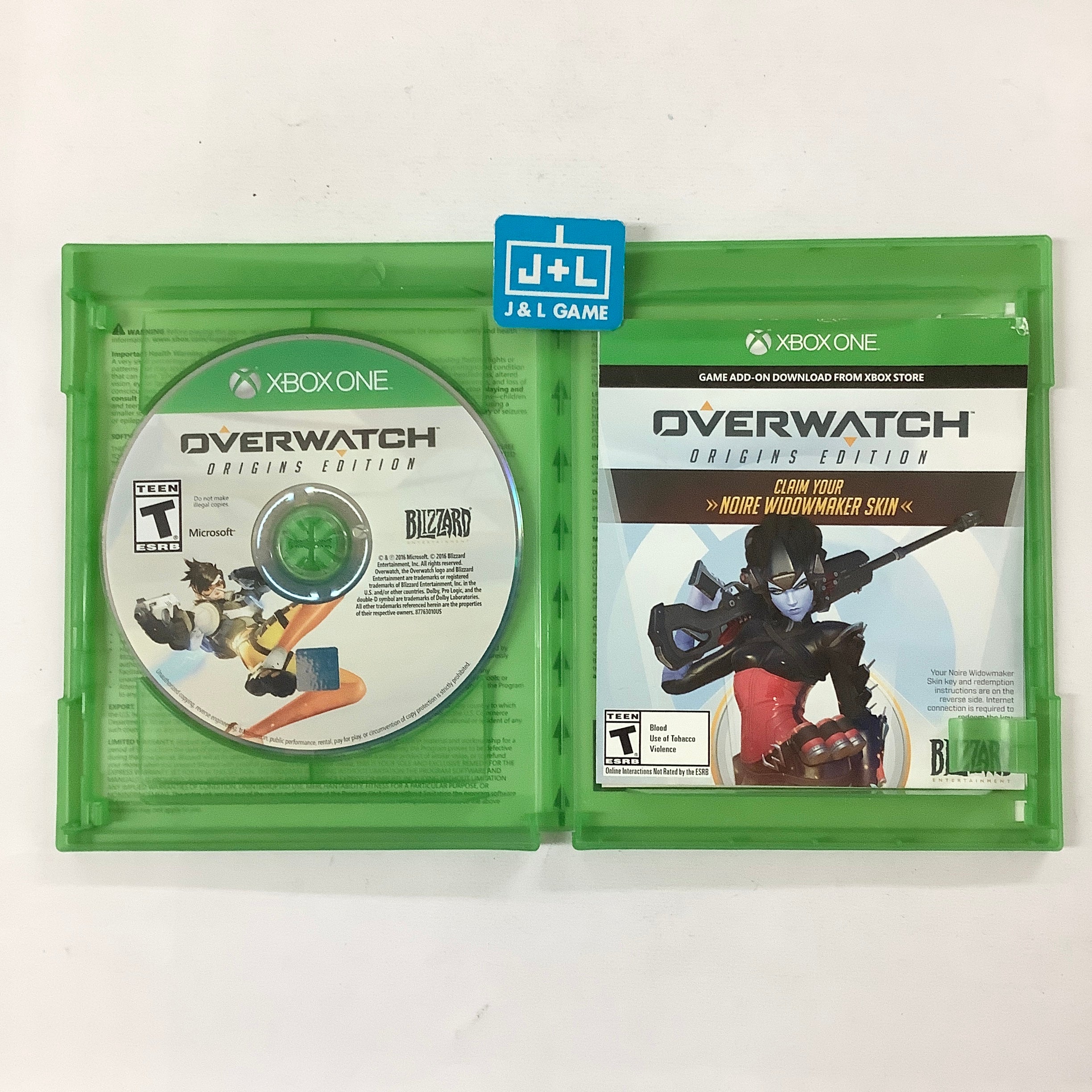 Overwatch (Origins Edition) - Xbox One Video Games Blizzard Entertainment   