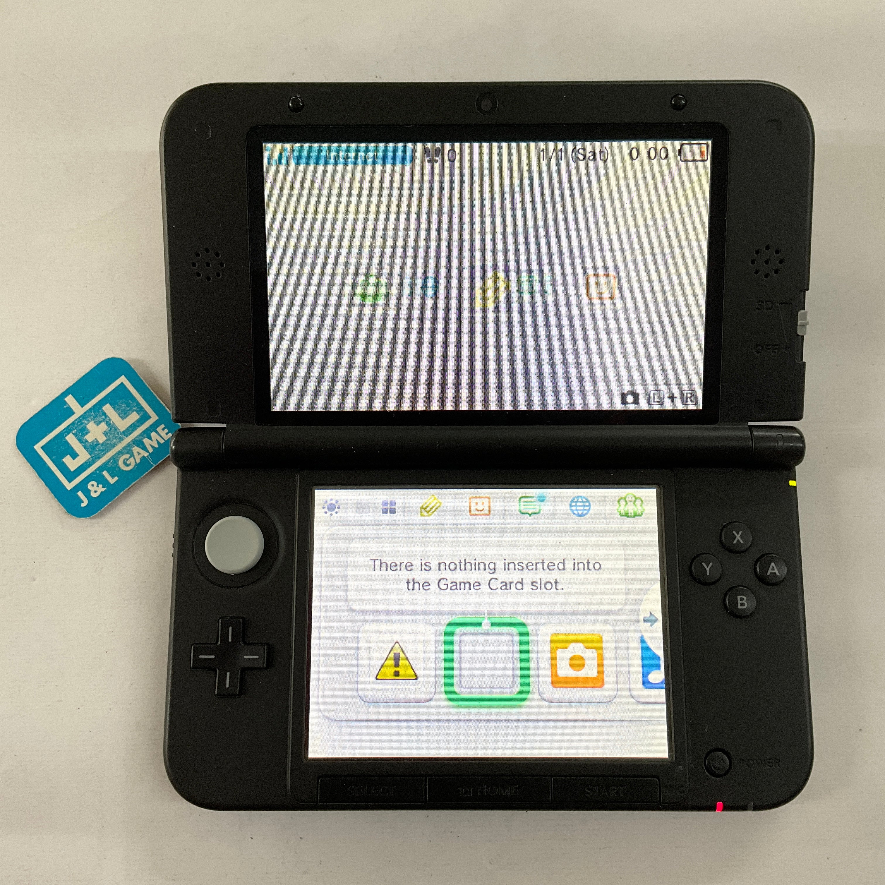 Nintendo 3DS XL Console (Black) - Nintendo 3DS [Pre-Owned] Consoles Nintendo   