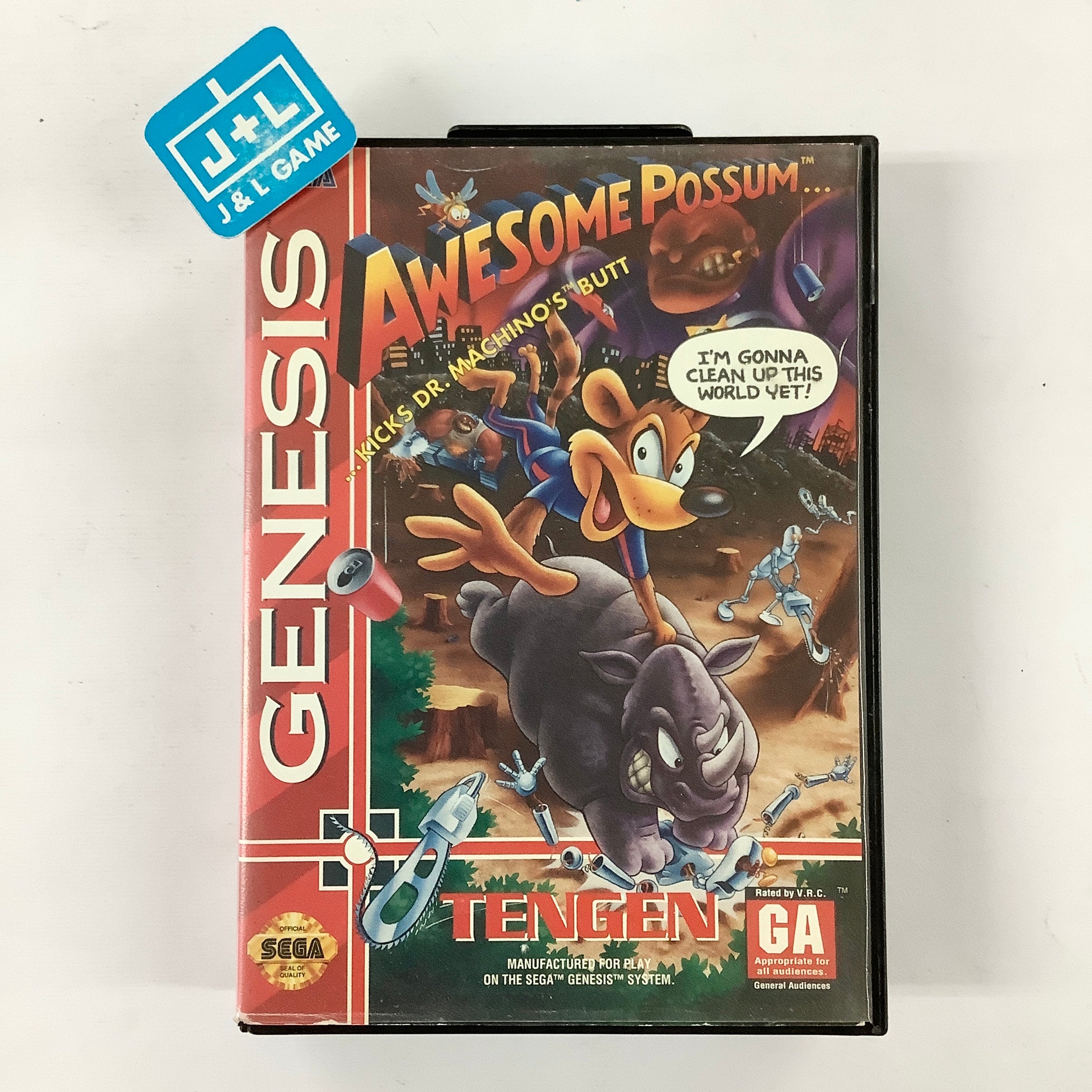 Awesome Possum - (SG) SEGA Genesis [Pre-Owned] Video Games Tengen   