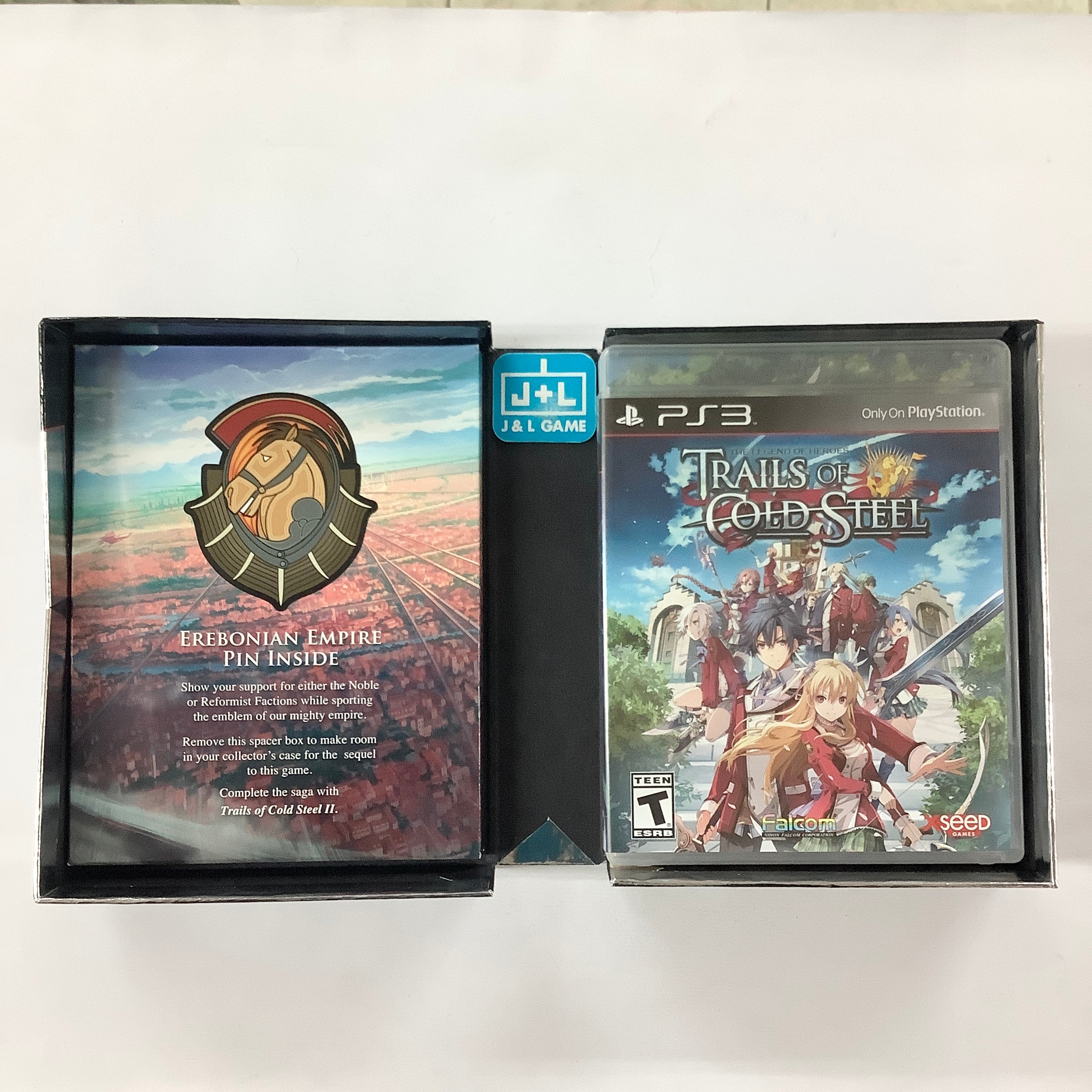 The Legend of Heroes: Trails of Cold Steel (Lionheart Edition) - (PS3) PlayStation 3 [Pre-Owned] Video Games XSEED Games   