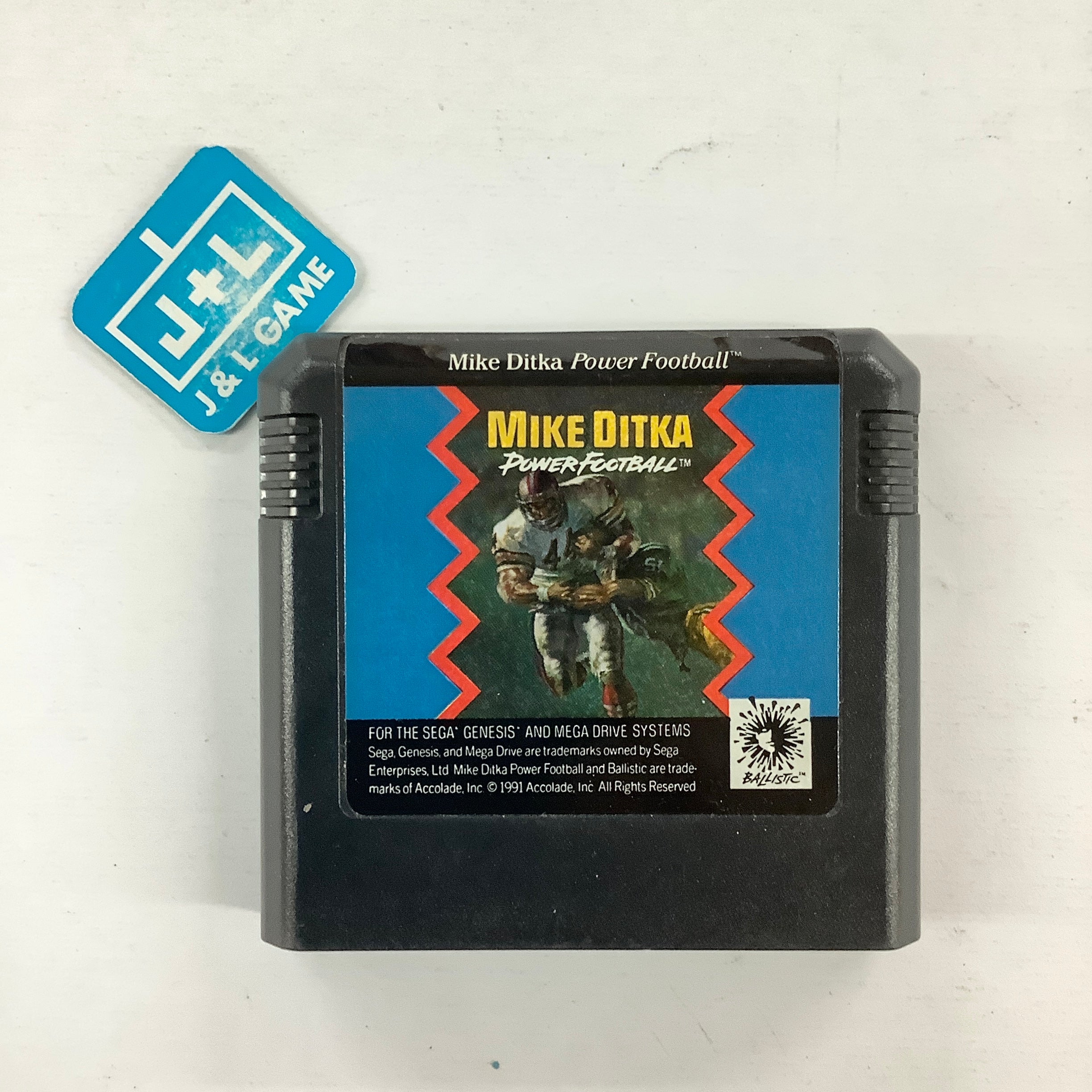 Mike Ditka Power Football - (SG) SEGA Genesis [Pre-Owned] Video Games Ballistic   