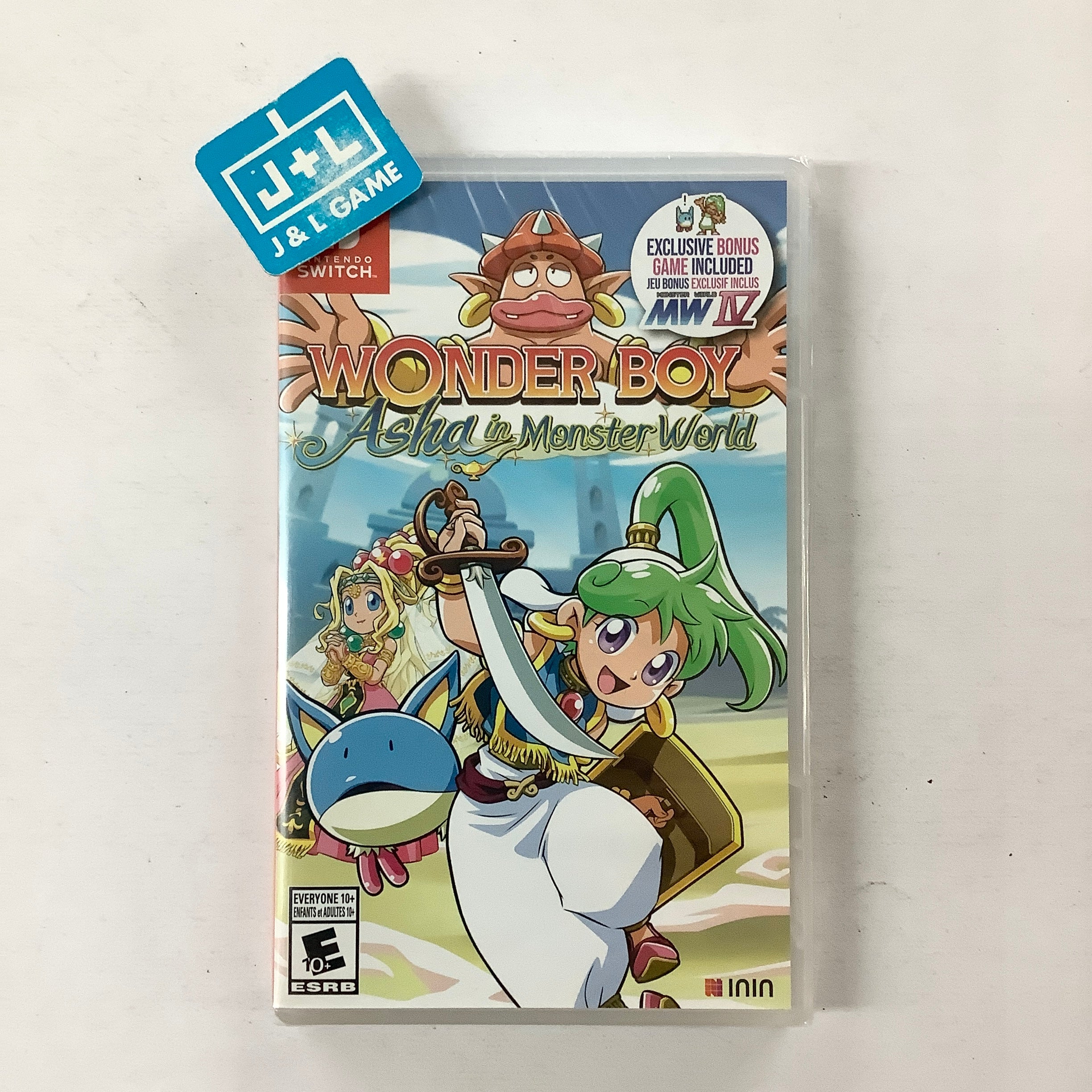 Wonder Boy - Asha in Monster World - (NSW) Nintendo Switch Video Games ININ   