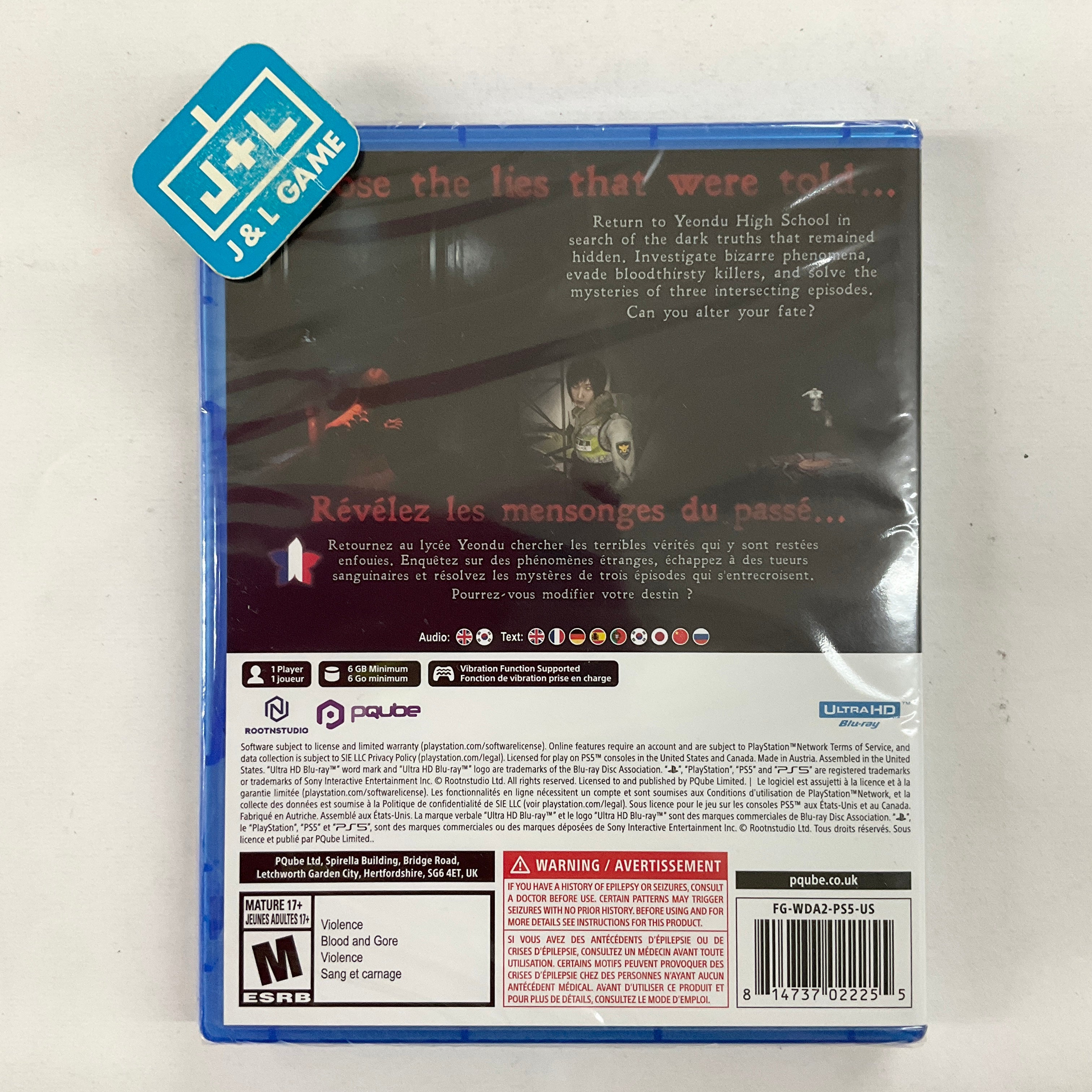 White Day 2: The Flower That Tells Lies (Complete Edition) - (PS5) PlayStation 5 Video Games PQube   