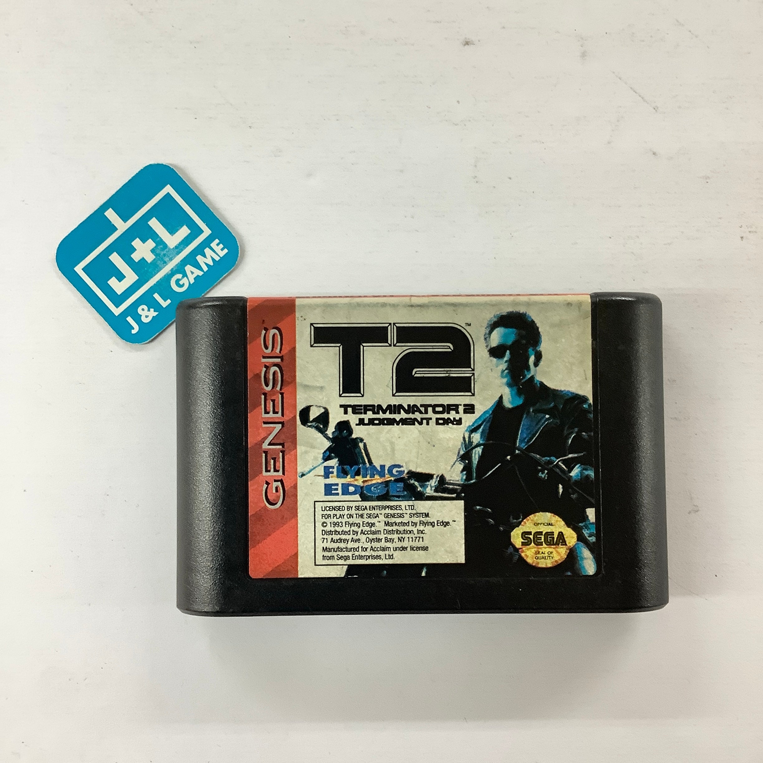 Terminator 2: Judgment Day - (SG) SEGA Genesis [Pre-Owned] Video Games Flying Edge   