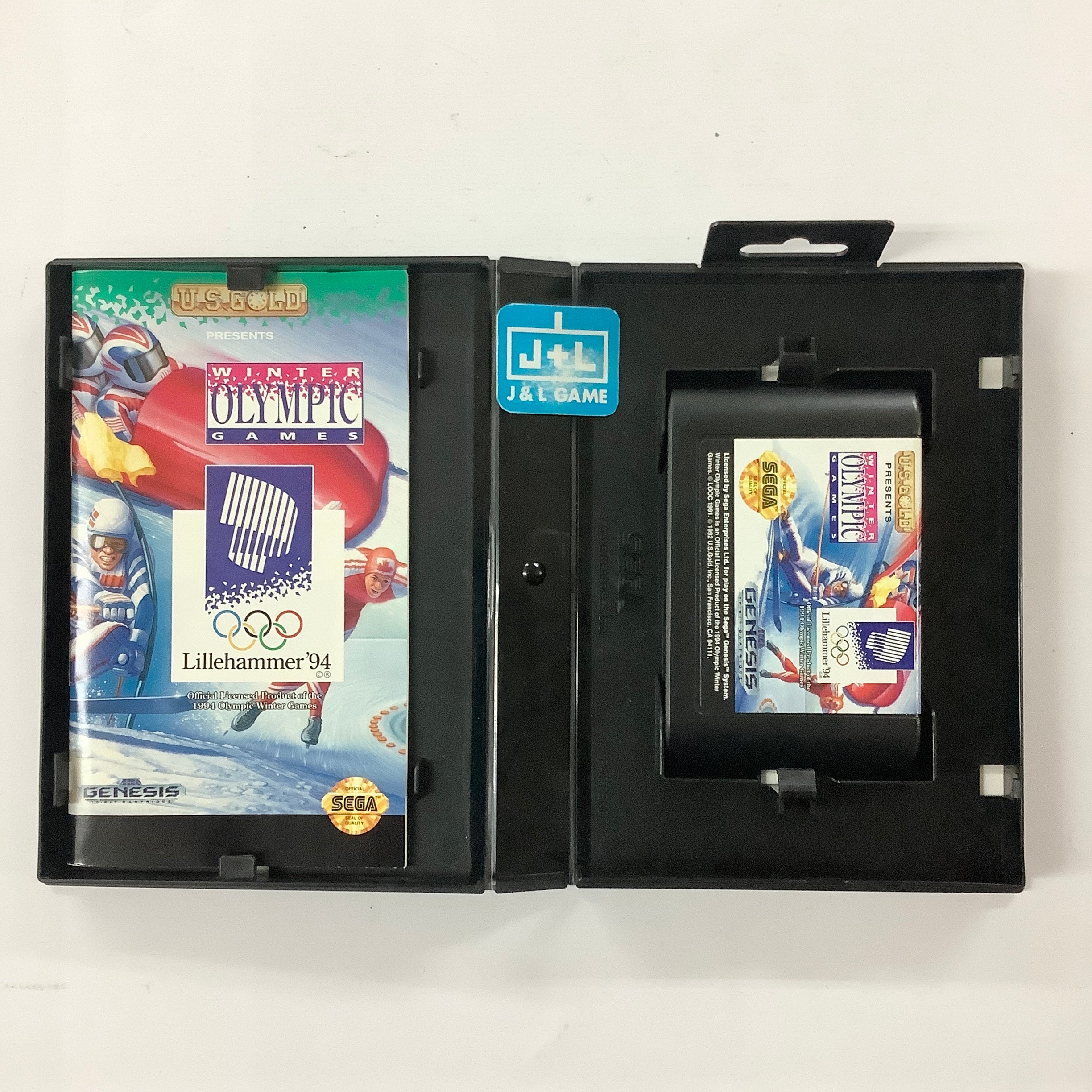 Winter Olympic Games: Lillehammer '94 - (SG) SEGA Genesis [Pre-Owned] Video Games U.S. Gold   