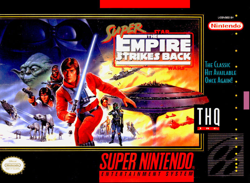 Super Star Wars: The Empire Strikes Back - (SNES) Super Nintendo [Pre-Owned] Video Games THQ   