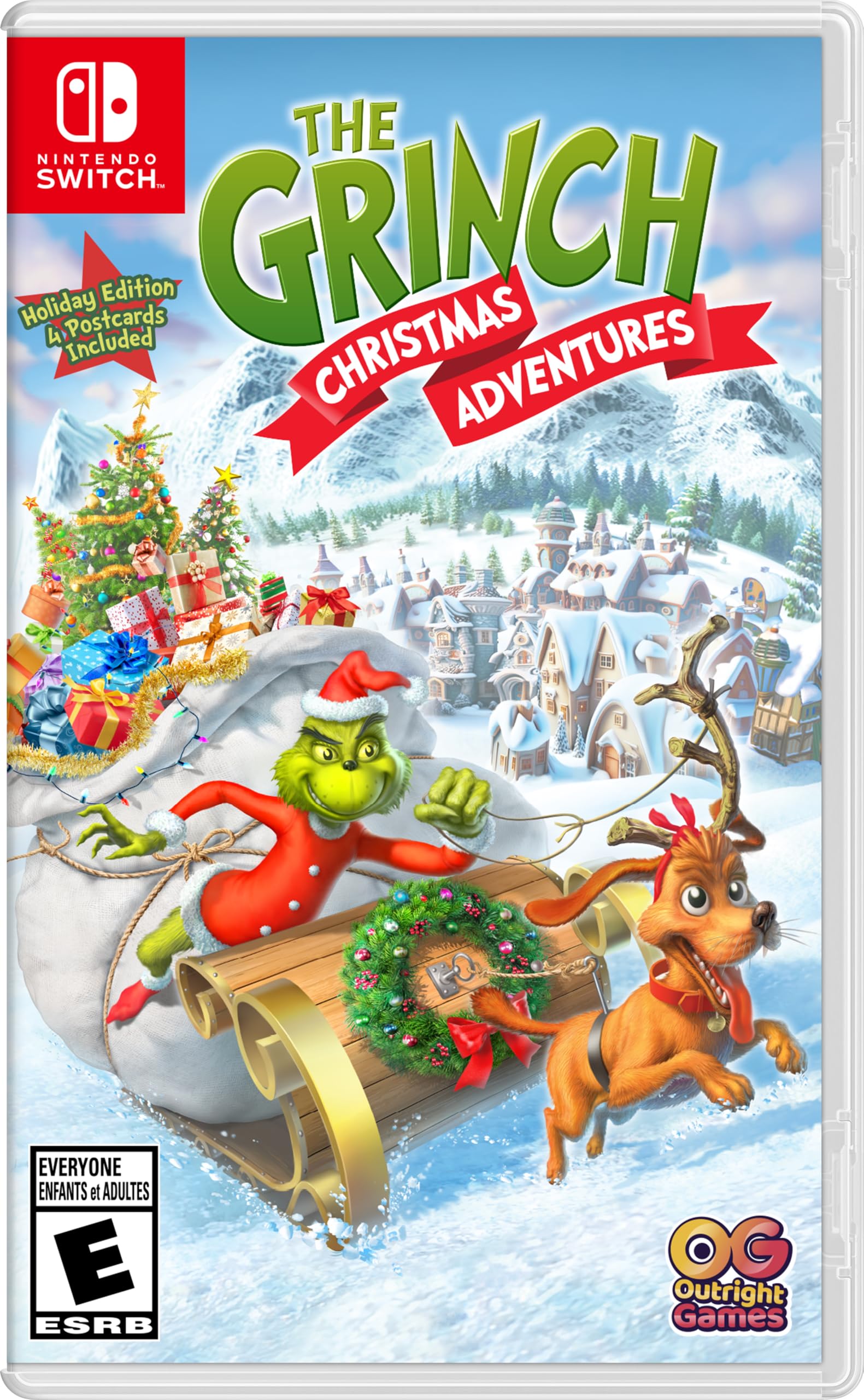 The Grinch: Christmas Adventures - (NSW) Nintendo Switch Video Games Outright Games   