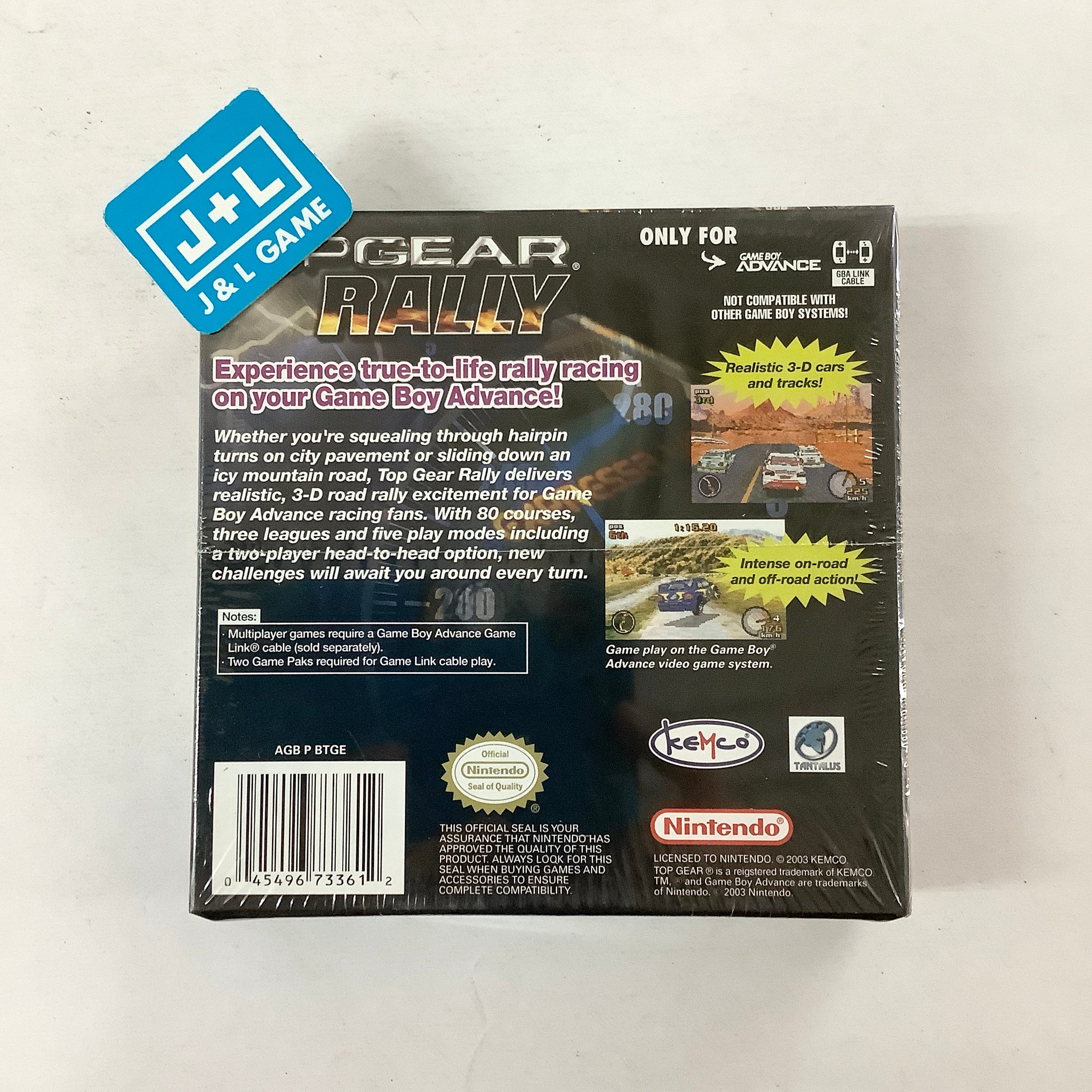 Top Gear Rally - (GBA) Game Boy Advance Video Games Nintendo   