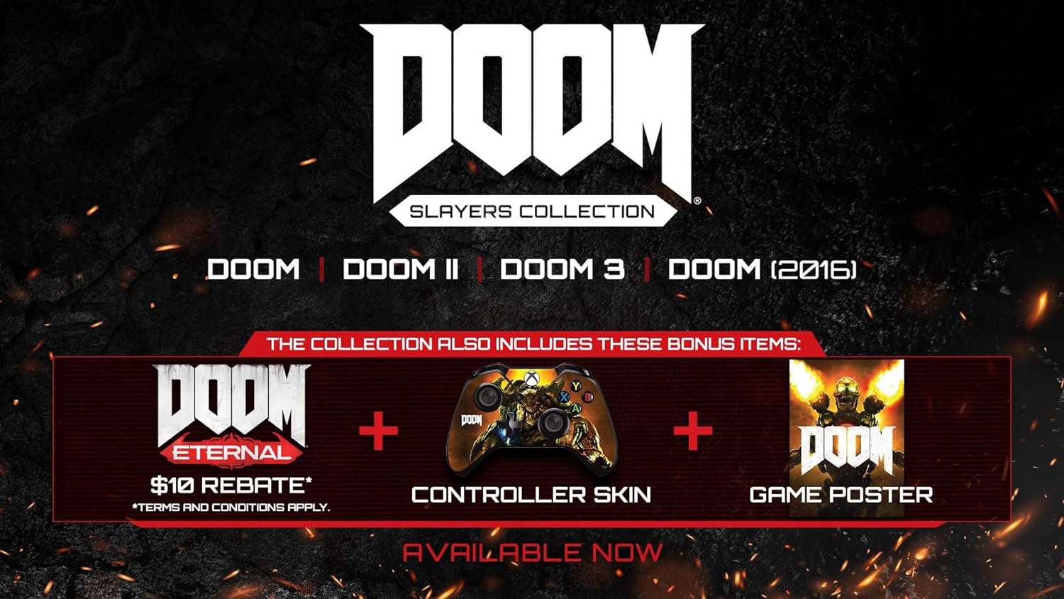 DOOM Slayers Collection - (XB1) Xbox One [Pre-Owned] Video Games Bethesda Softworks   