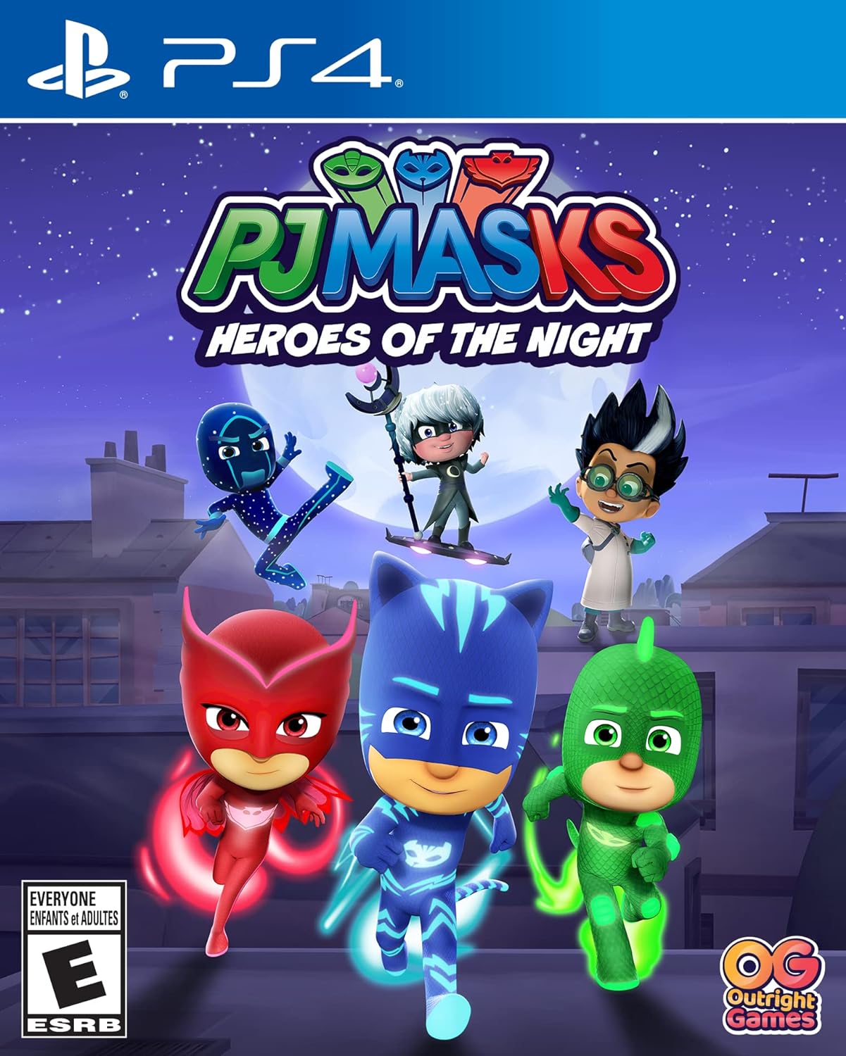 PJ Masks: Heroes of The Night - (PS4) PlayStation 4 [Pre-Owned] Video Games Outright Games   