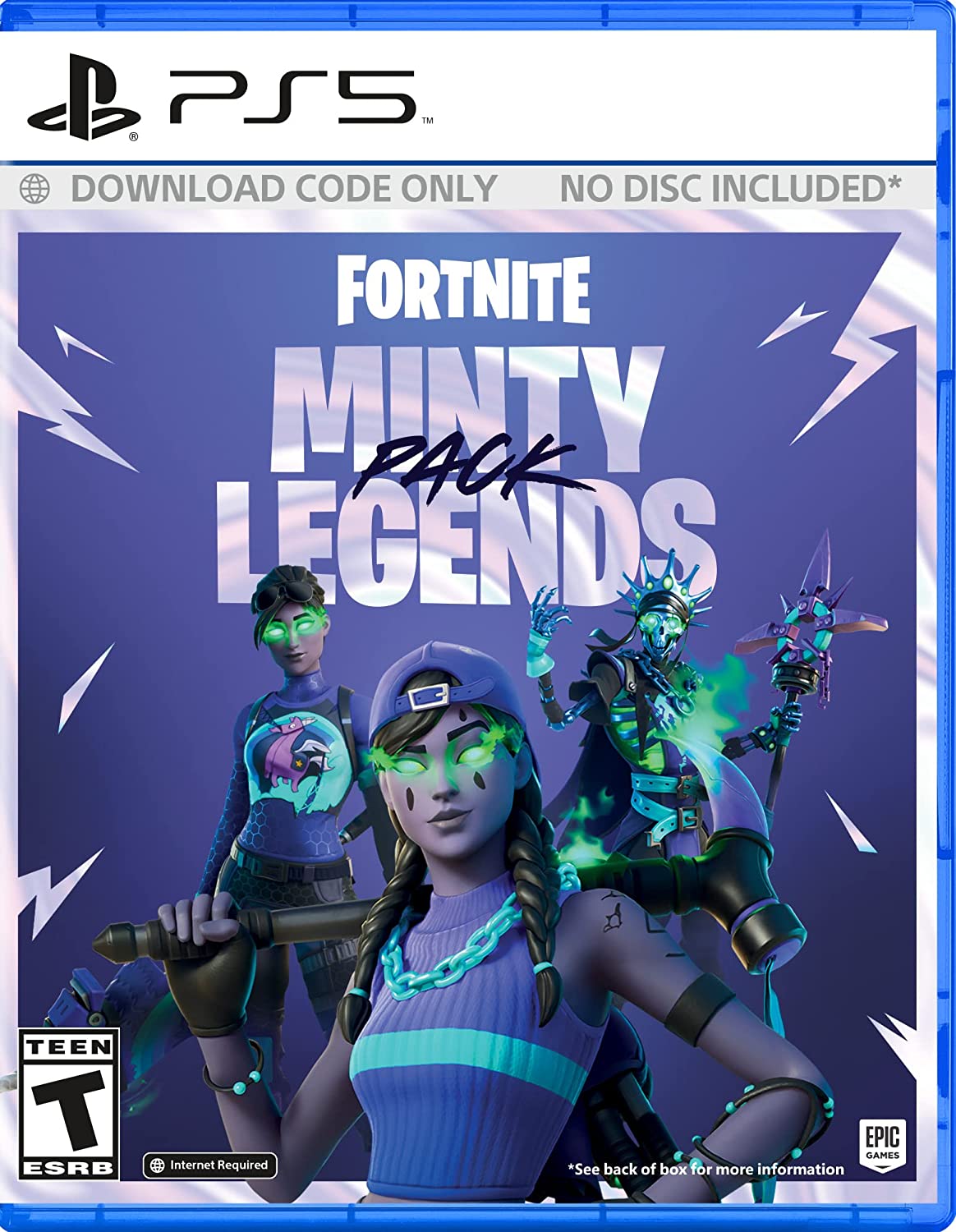 Fortnite Minty Legends Pack - (PS5) PlayStation 5 Video Games Epic Games   