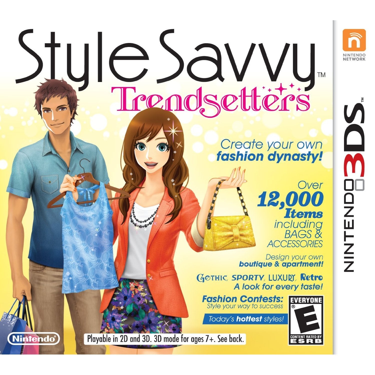 Style Savvy: Trendsetters - Nintendo 3DS [Pre-Owned] Video Games Nintendo   