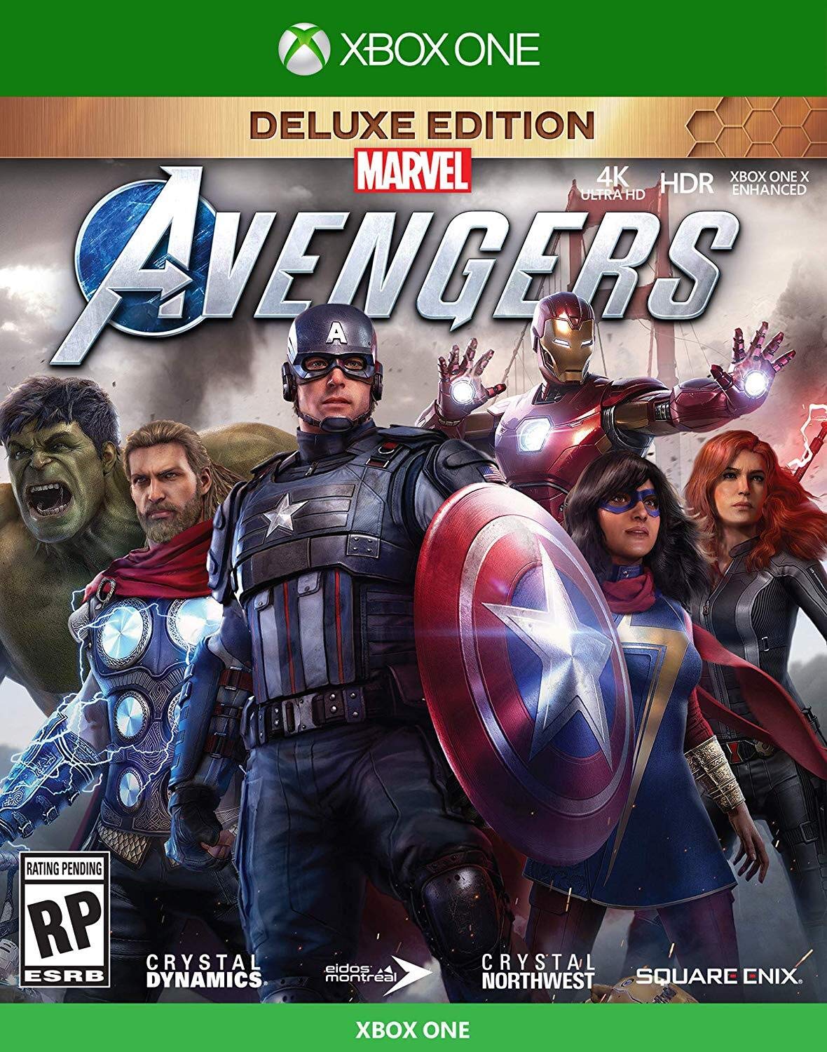 Marvel's Avengers (Deluxe Edition) - (XB1) Xbox One Video Games Square Enix   