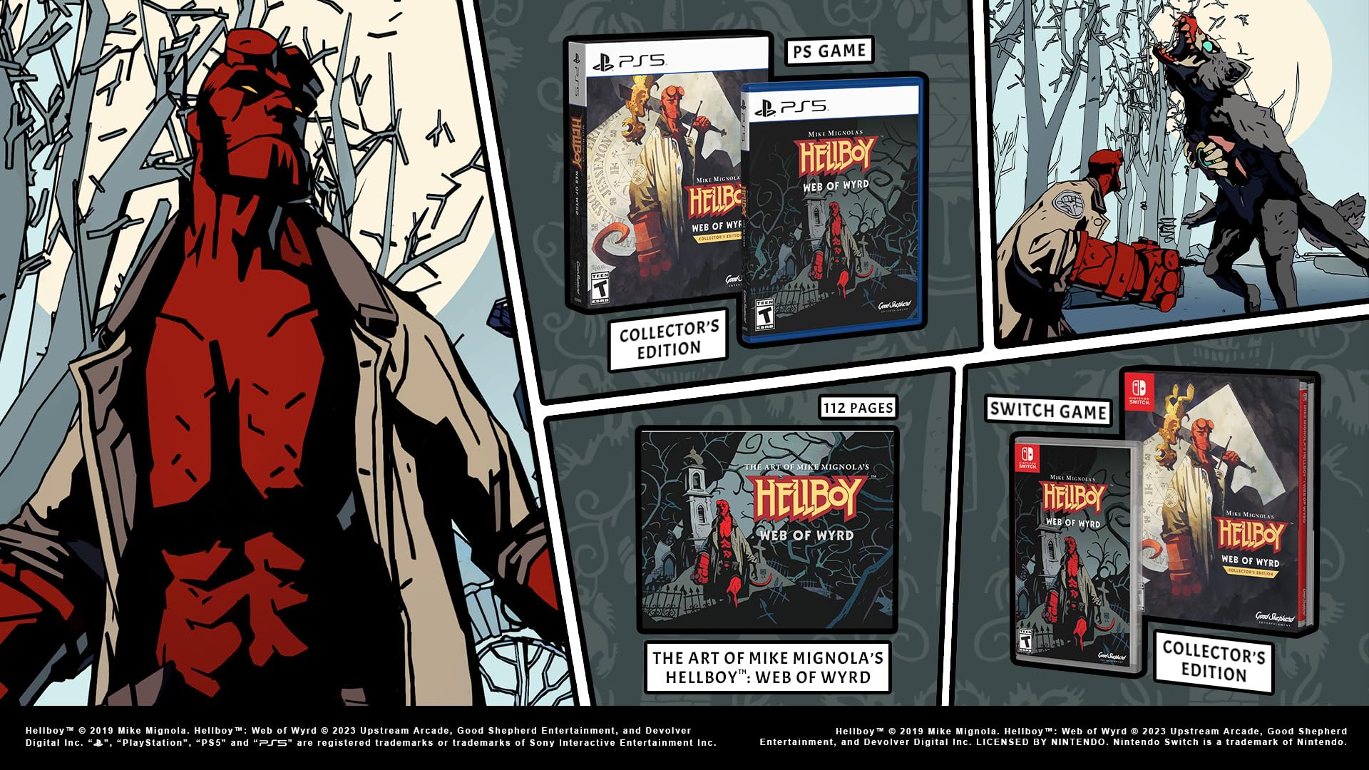 Hellboy: Web of Wyrd (Collector's Edition) - (NSW) Nintendo Switch Video Games U&I Entertainment   