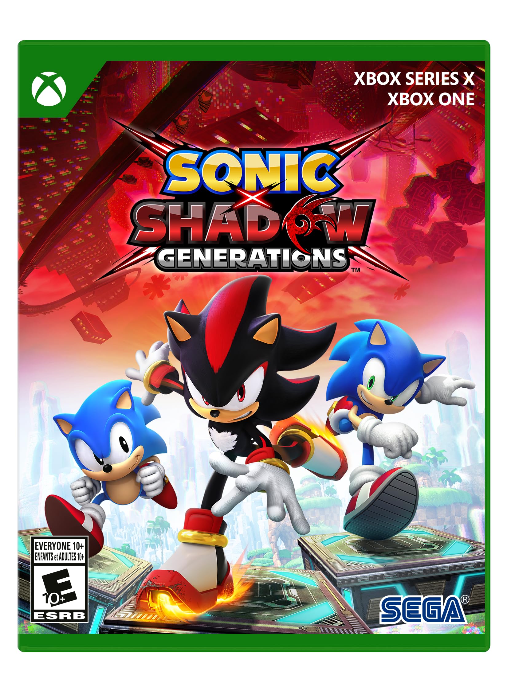 Sonic X Shadow Generations - (XSX) Xbox Series X Video Games Sega   