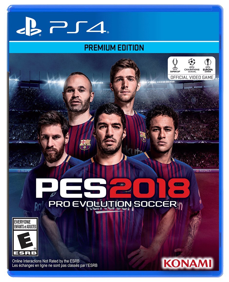 Pro Evolution Soccer 2018 - (PS4) PlayStation 4 [Pre-Owned] Video Games Konami   