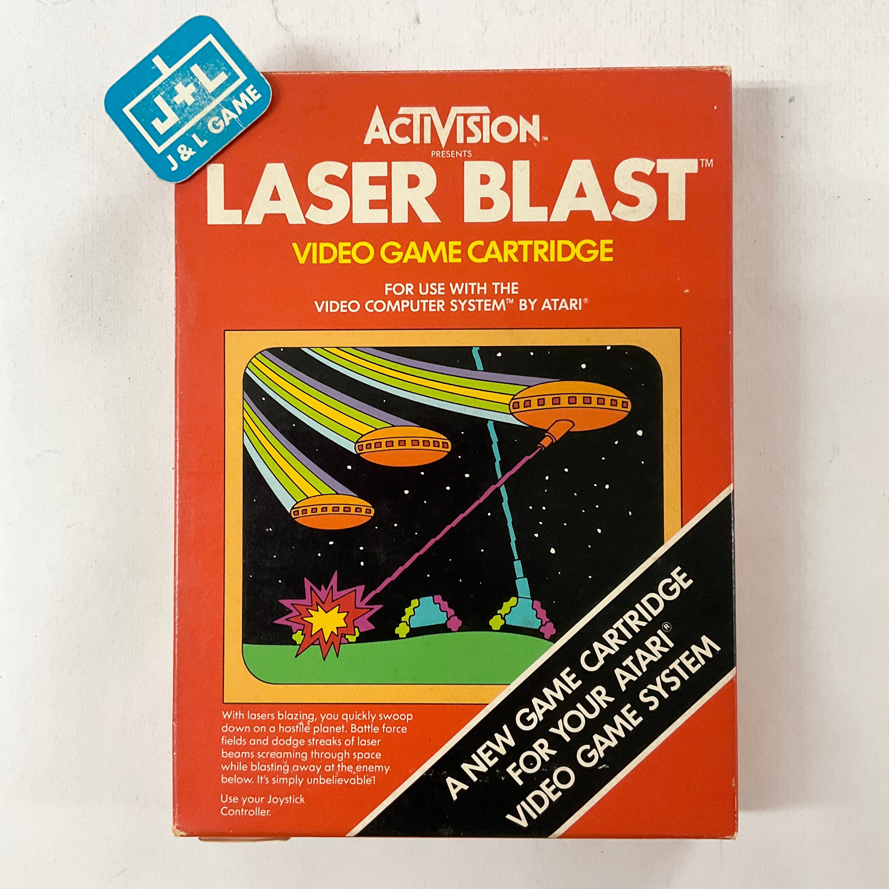 Laser Blast - (A26) Atari 2600 [Pre-Owned] Video Games Activision   