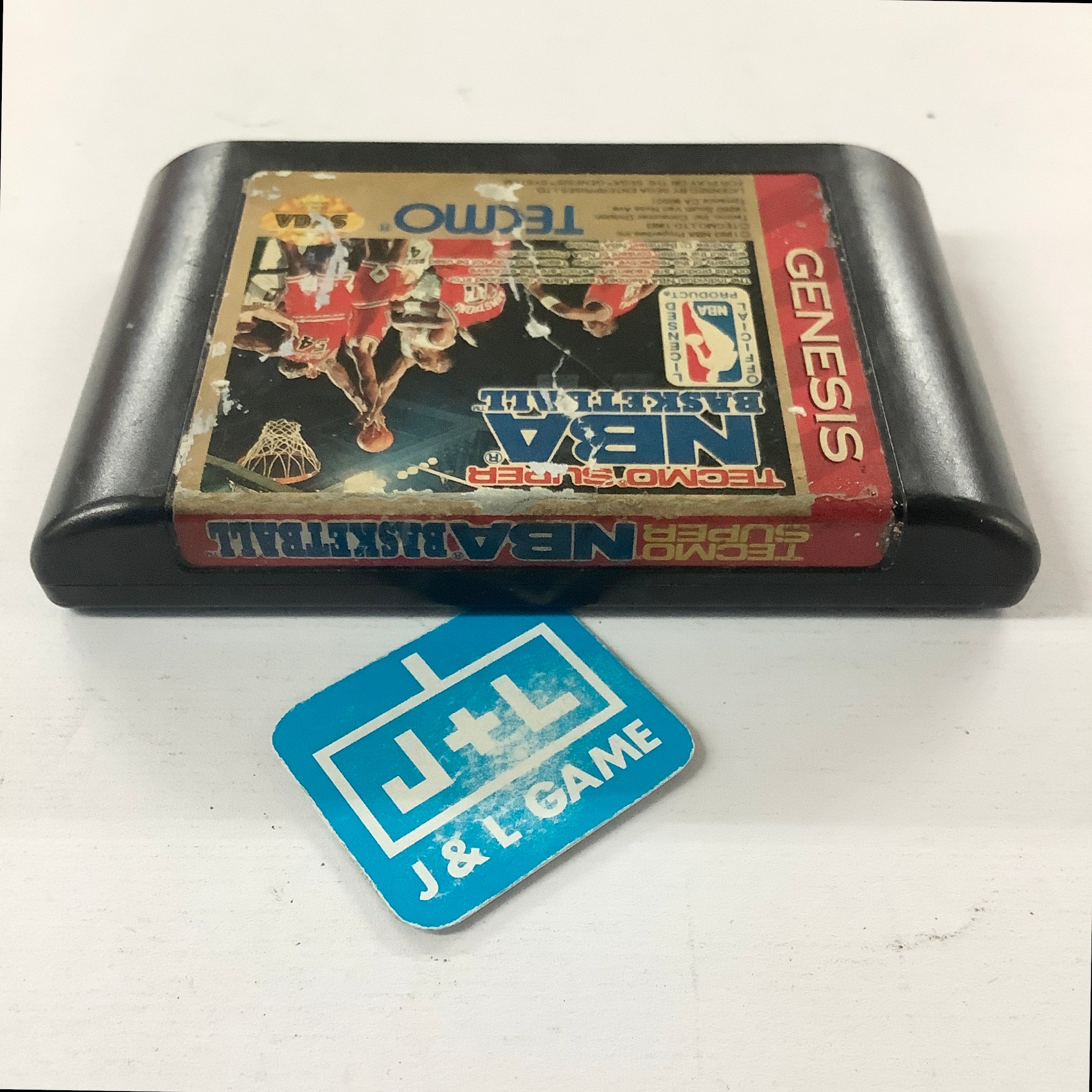 Tecmo Super NBA Basketball - (SG) SEGA Genesis [Pre-Owned] Video Games Tecmo   